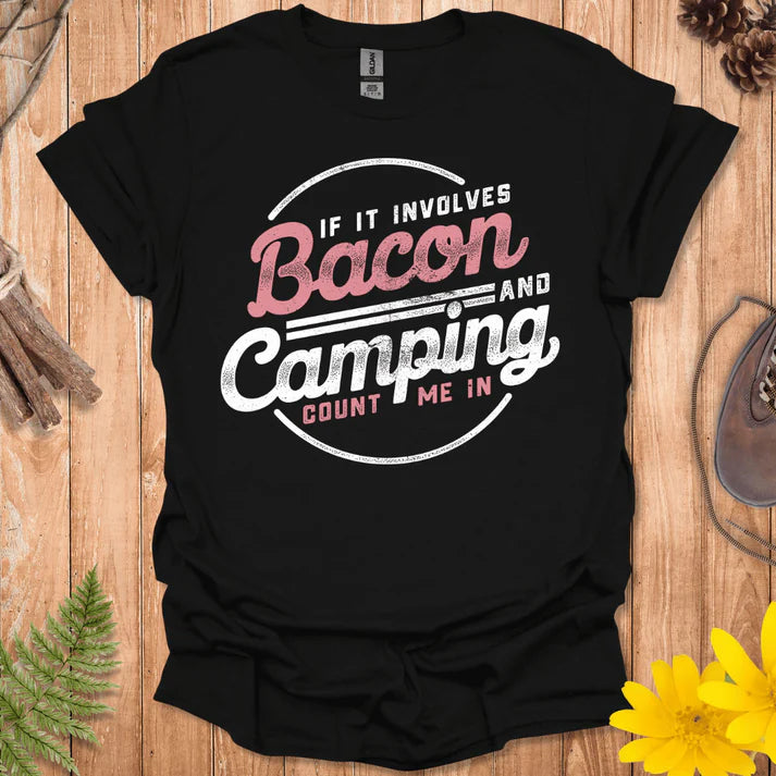 Bacon And Camping T-Shirt