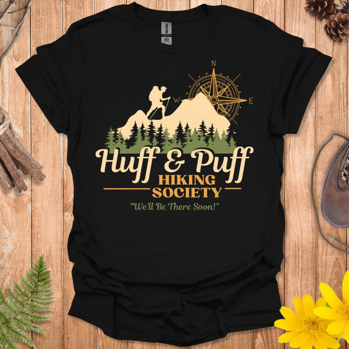Huff And Puff Hiking Society T-Shirt
