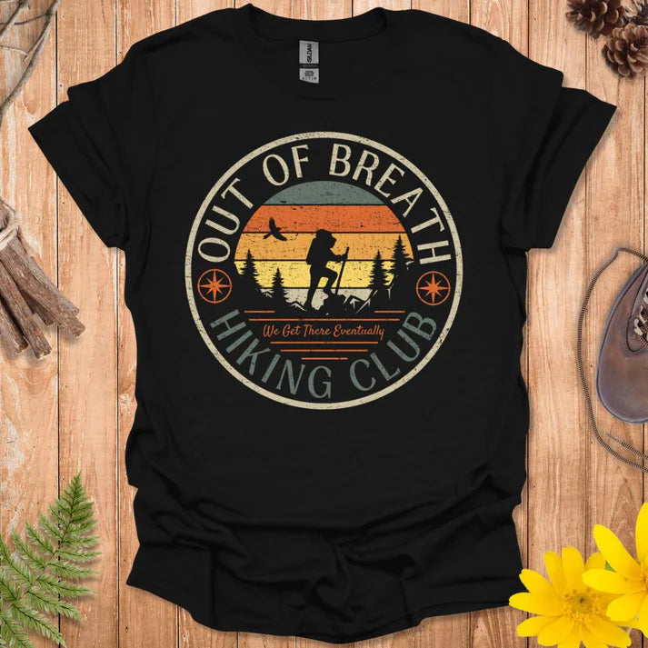Out of Breath Hiking Club T-Shirt