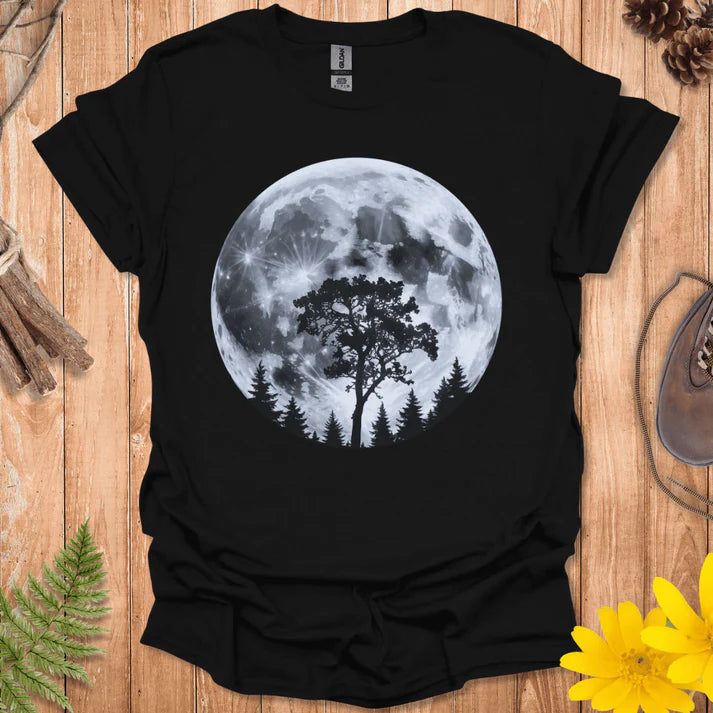 Moon And Trees T-Shirt