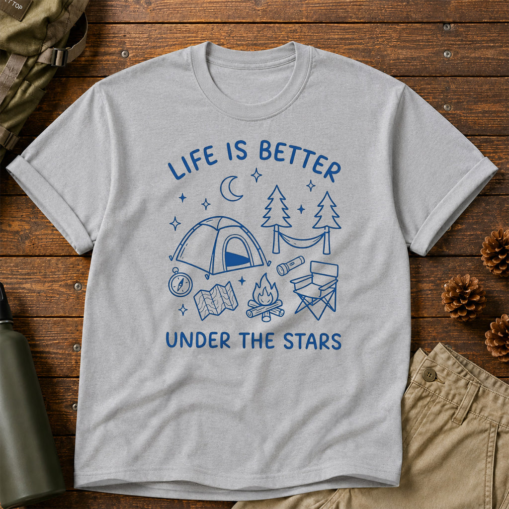 Life is better Under the Star T-Shirt