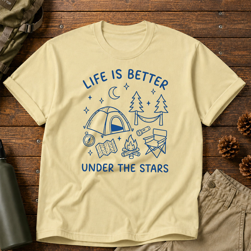 Life is better Under the Star T-Shirt