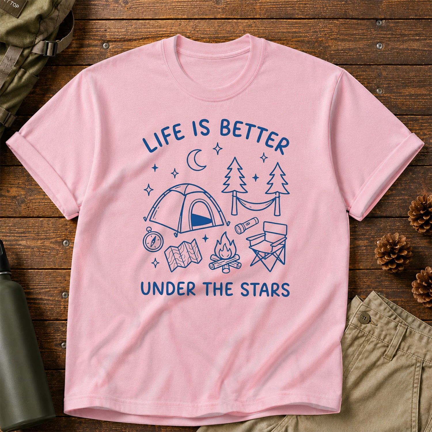 Life is better Under the Star T-Shirt