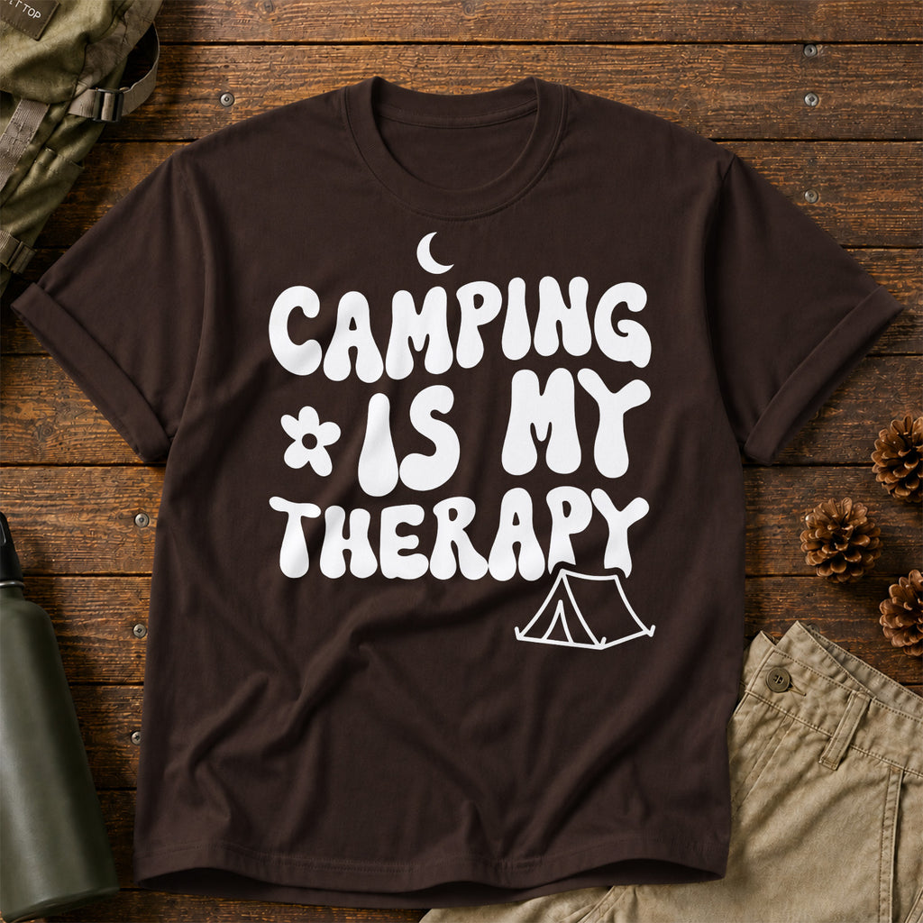 Camping is My Therapy T-Shirt