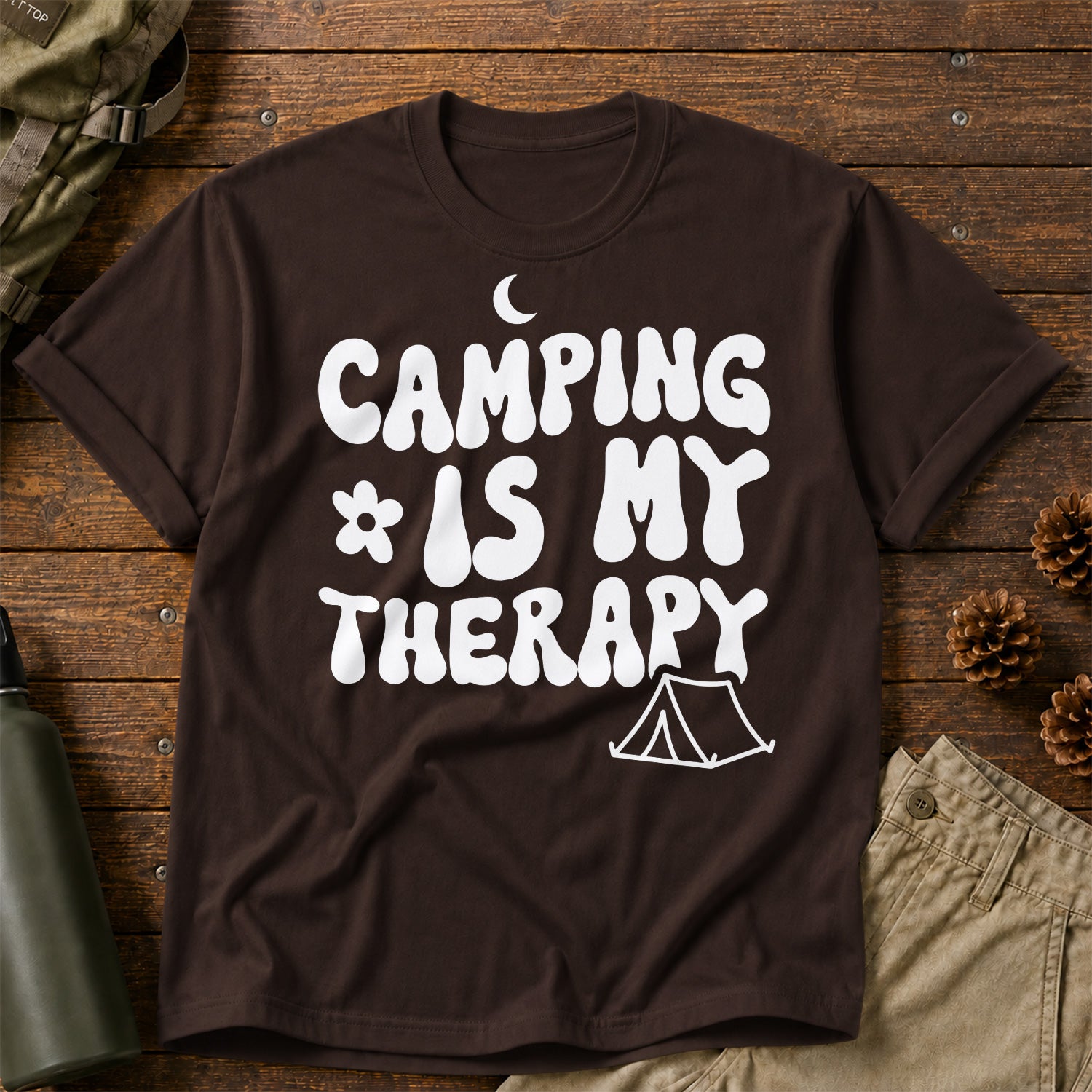 Camping is My Therapy T-Shirt