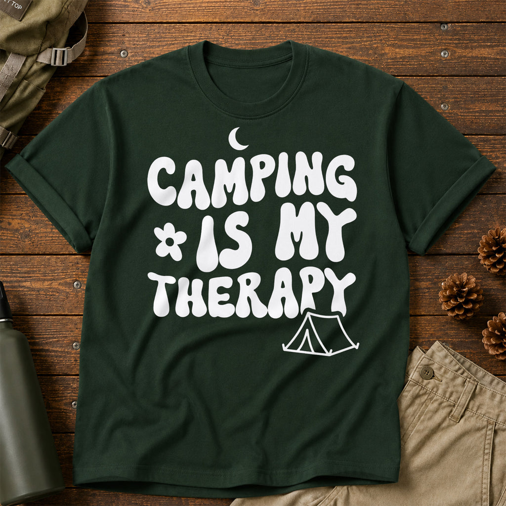 Camping is My Therapy T-Shirt