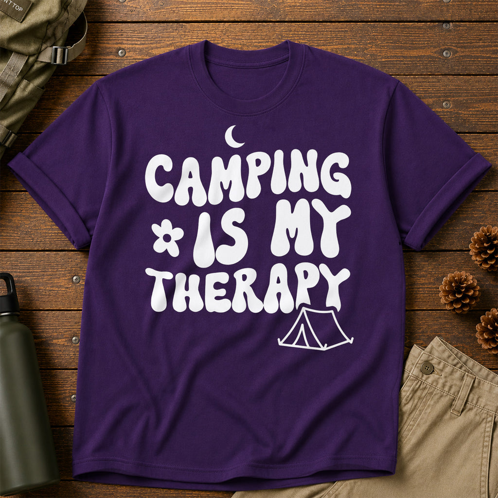 Camping is My Therapy T-Shirt