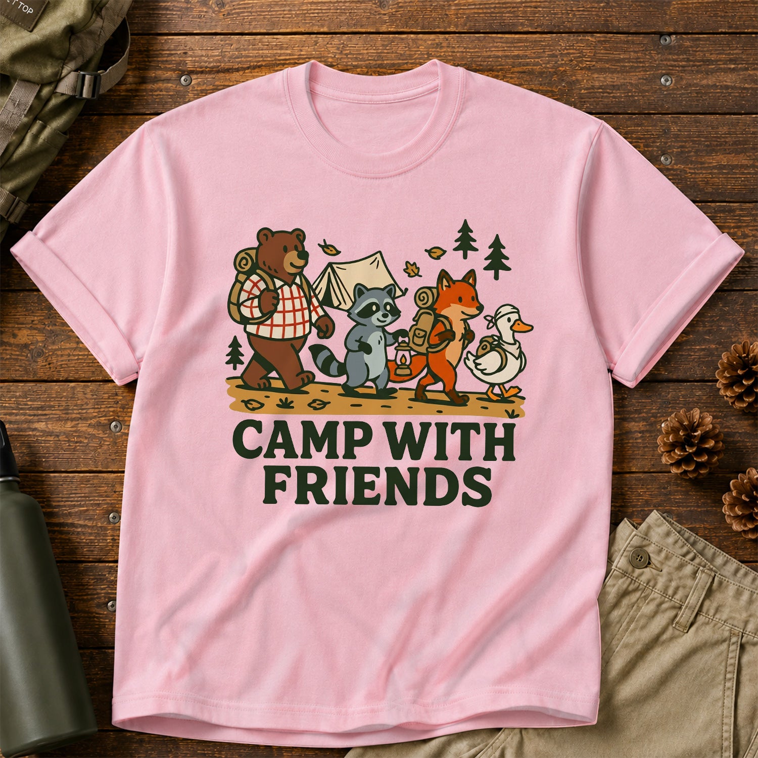 Camp With Friends T-Shirt