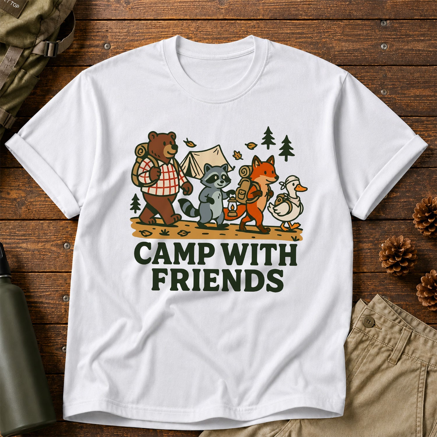 Camp With Friends T-Shirt