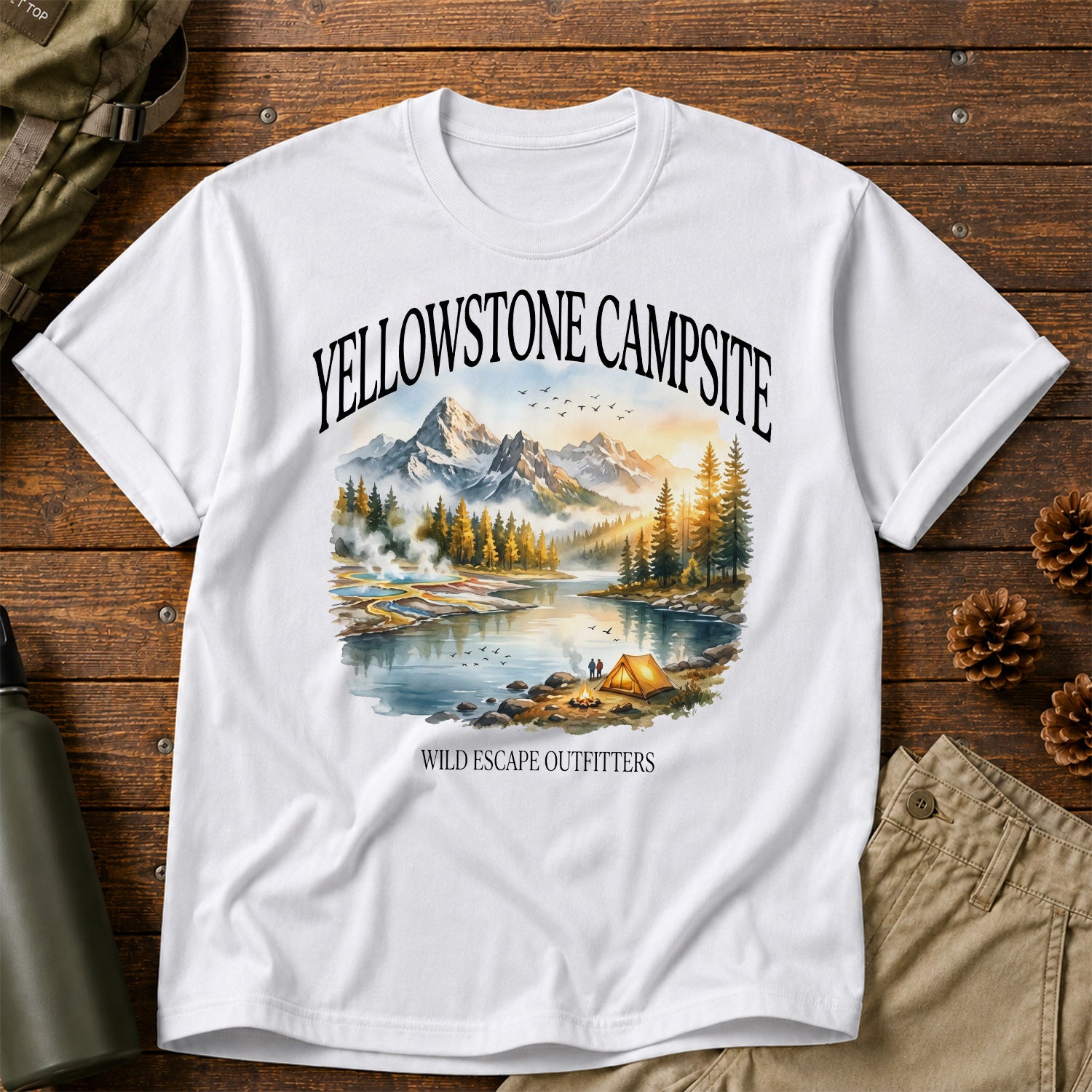 Yellowstone Campsite T-Shirt