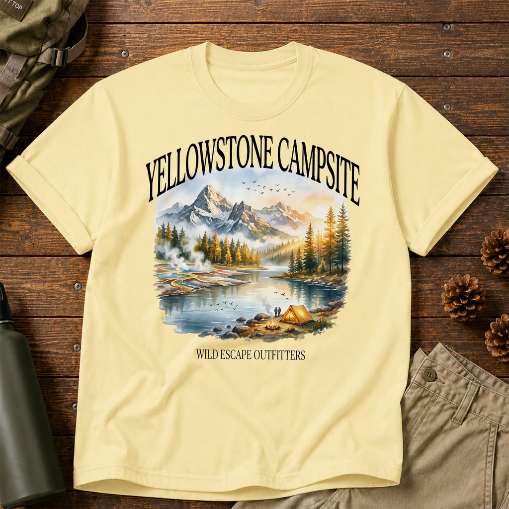 Yellowstone Campsite T-Shirt