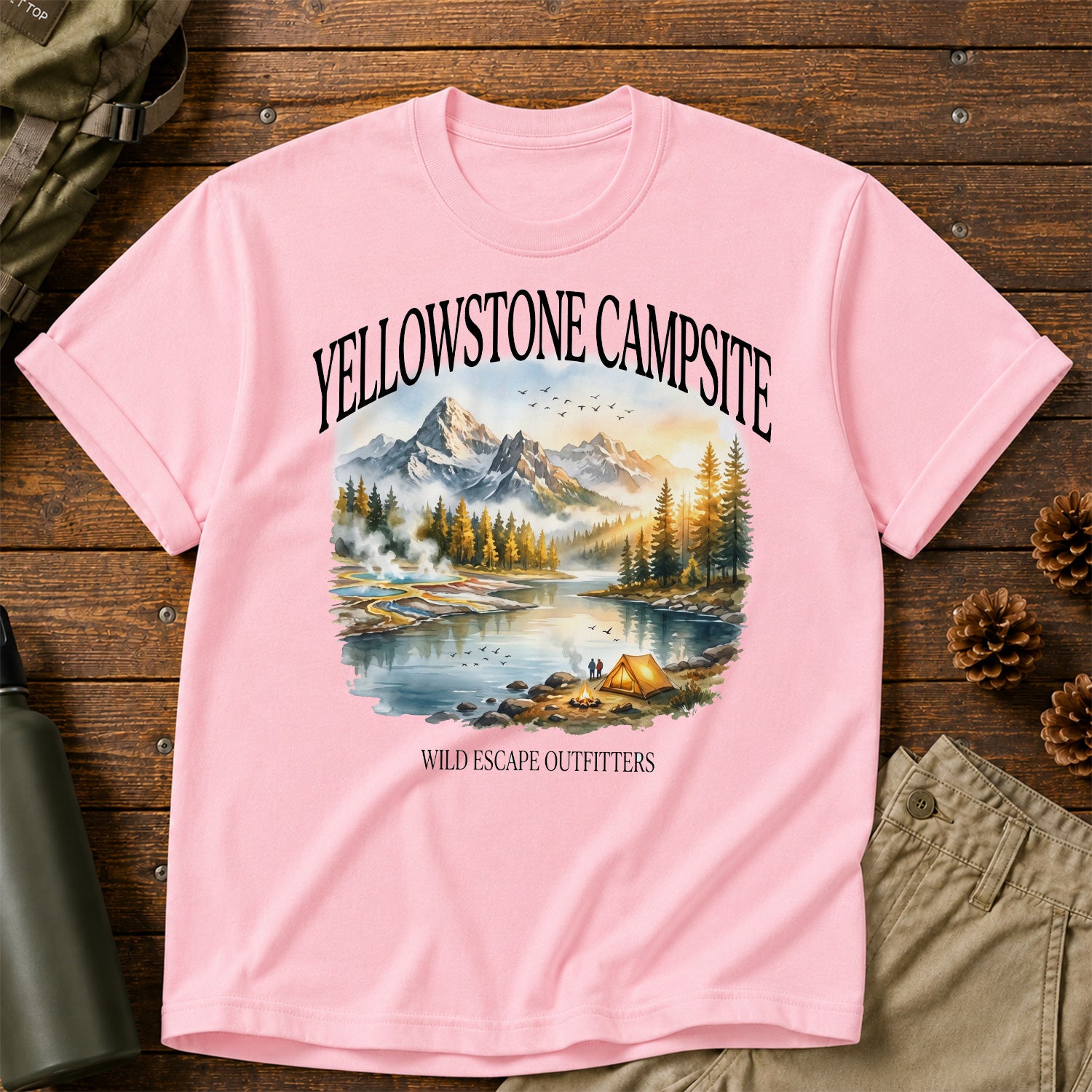 Yellowstone Campsite T-Shirt