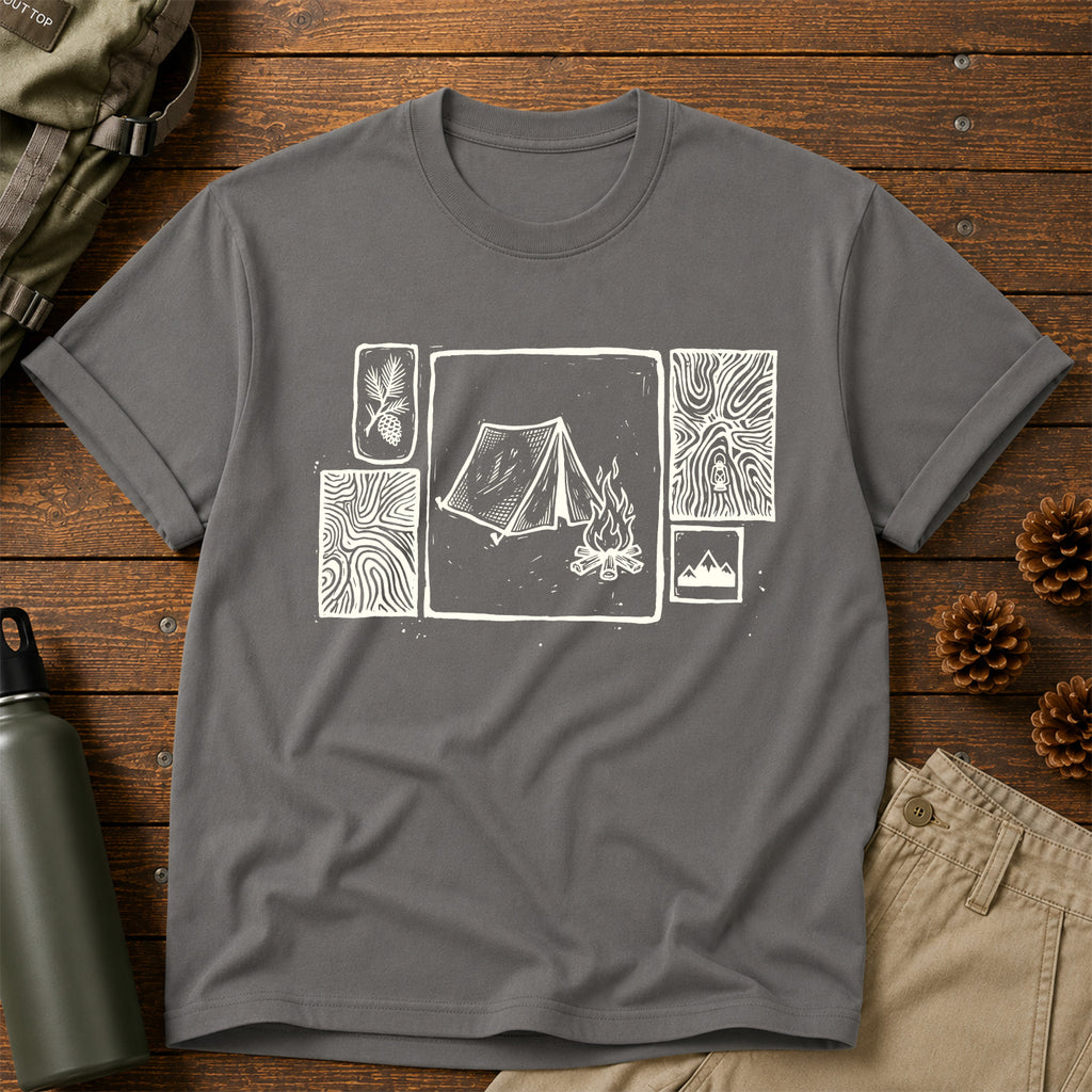 Tent Camping T-Shirt