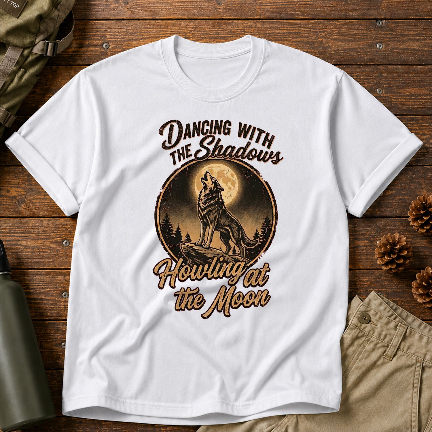 Dancing with the Shadowns, Howling at the Moon T-Shirt