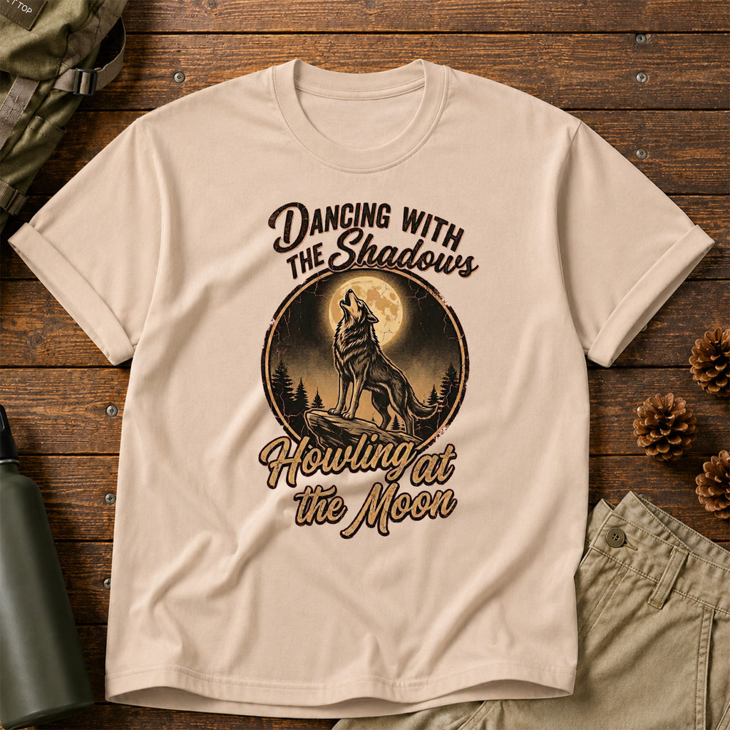 Dancing with the Shadowns, Howling at the Moon T-Shirt