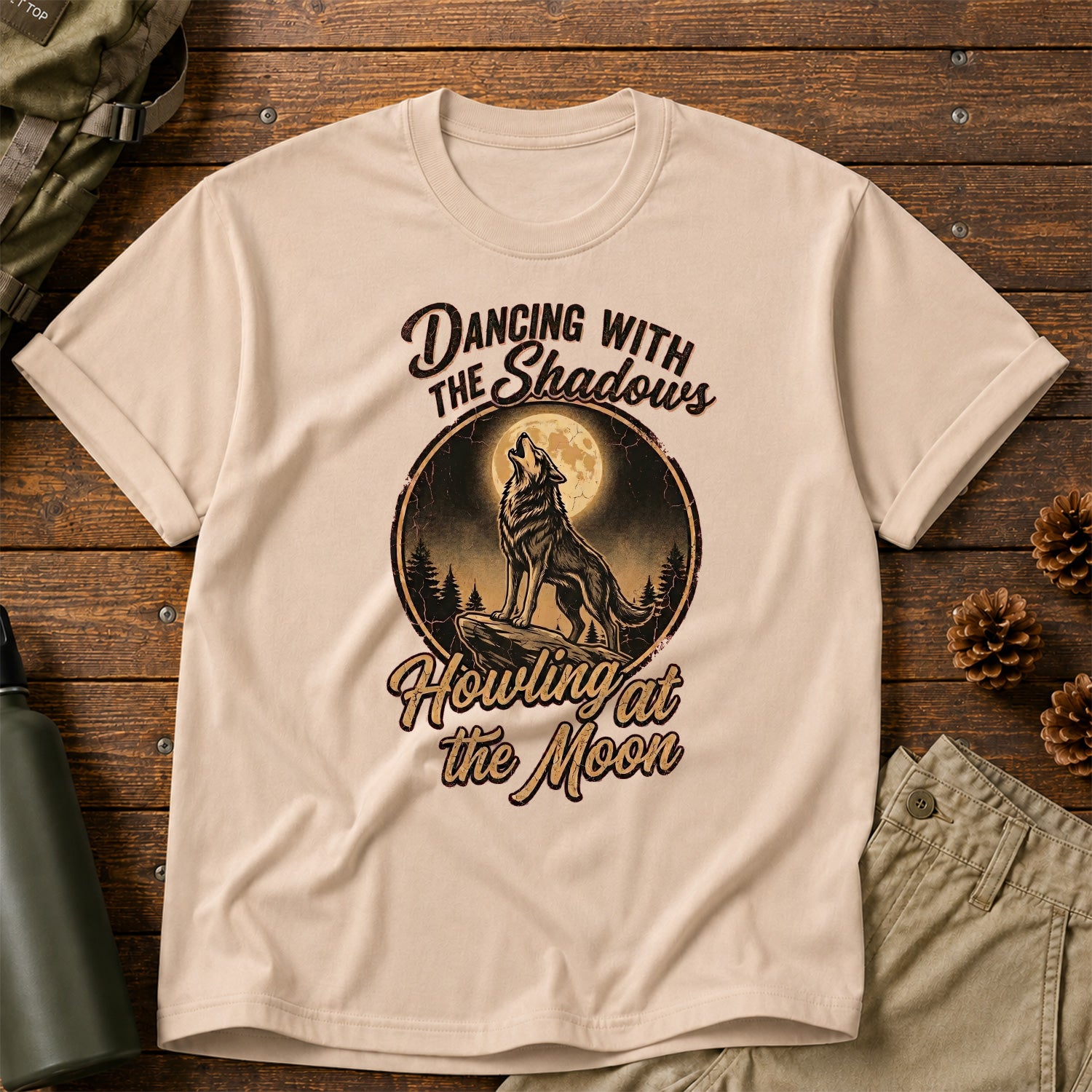 Dancing with the Shadowns, Howling at the Moon T-Shirt