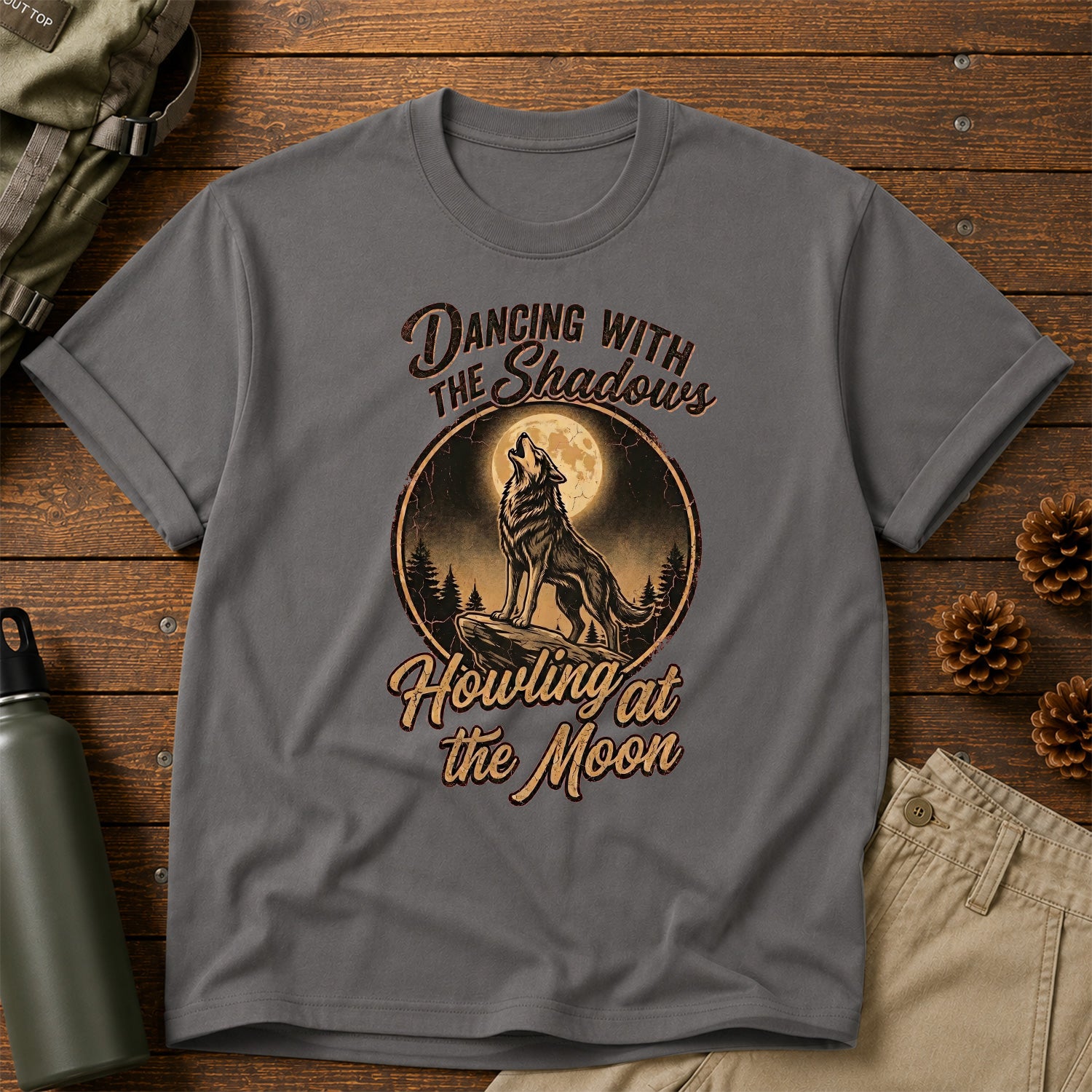 Dancing with the Shadowns, Howling at the Moon T-Shirt