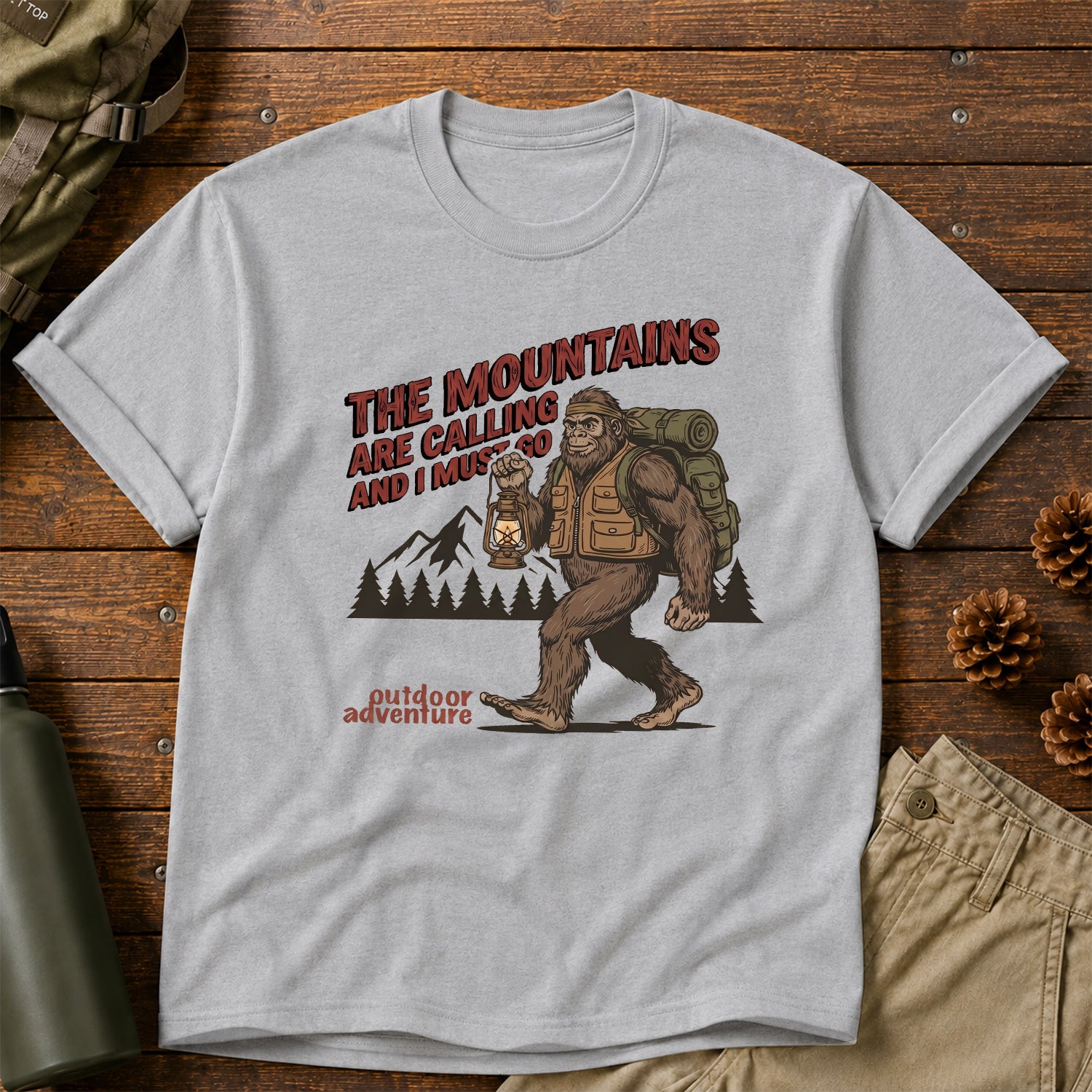 The Mountains Are Calling and I Must Go T-Shirt