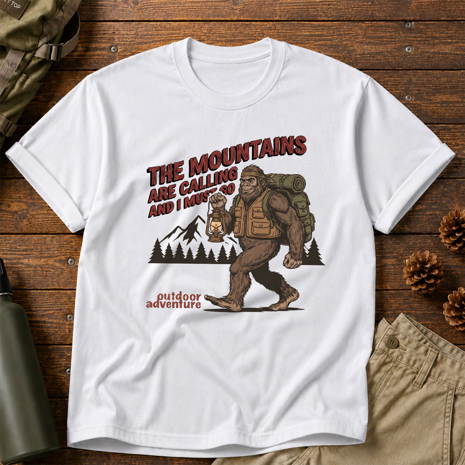 The Mountains Are Calling and I Must Go T-Shirt