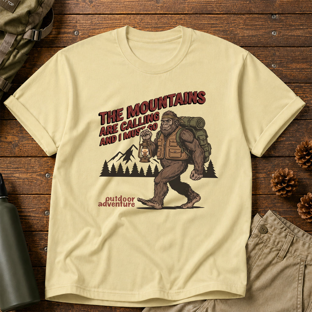 The Mountains Are Calling and I Must Go T-Shirt