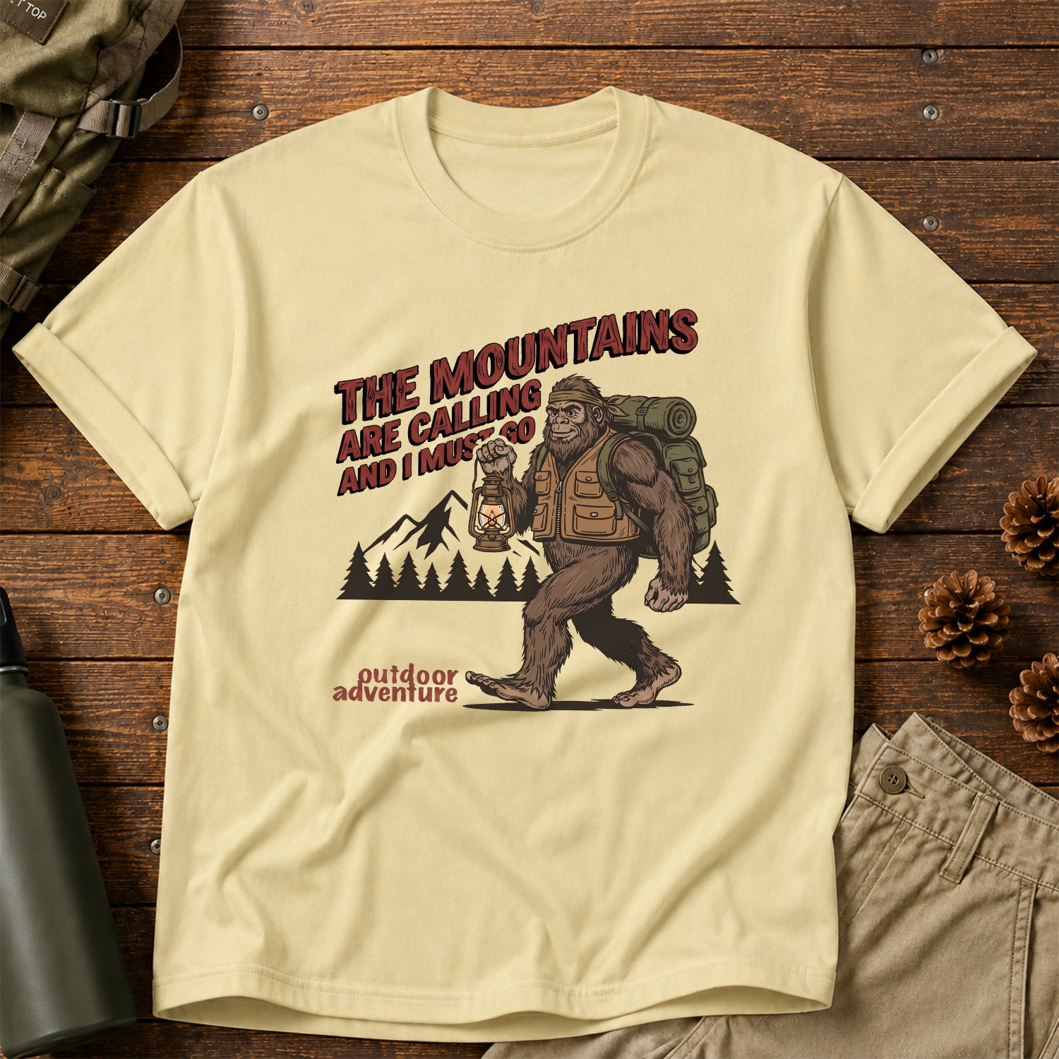 The Mountains Are Calling and I Must Go T-Shirt