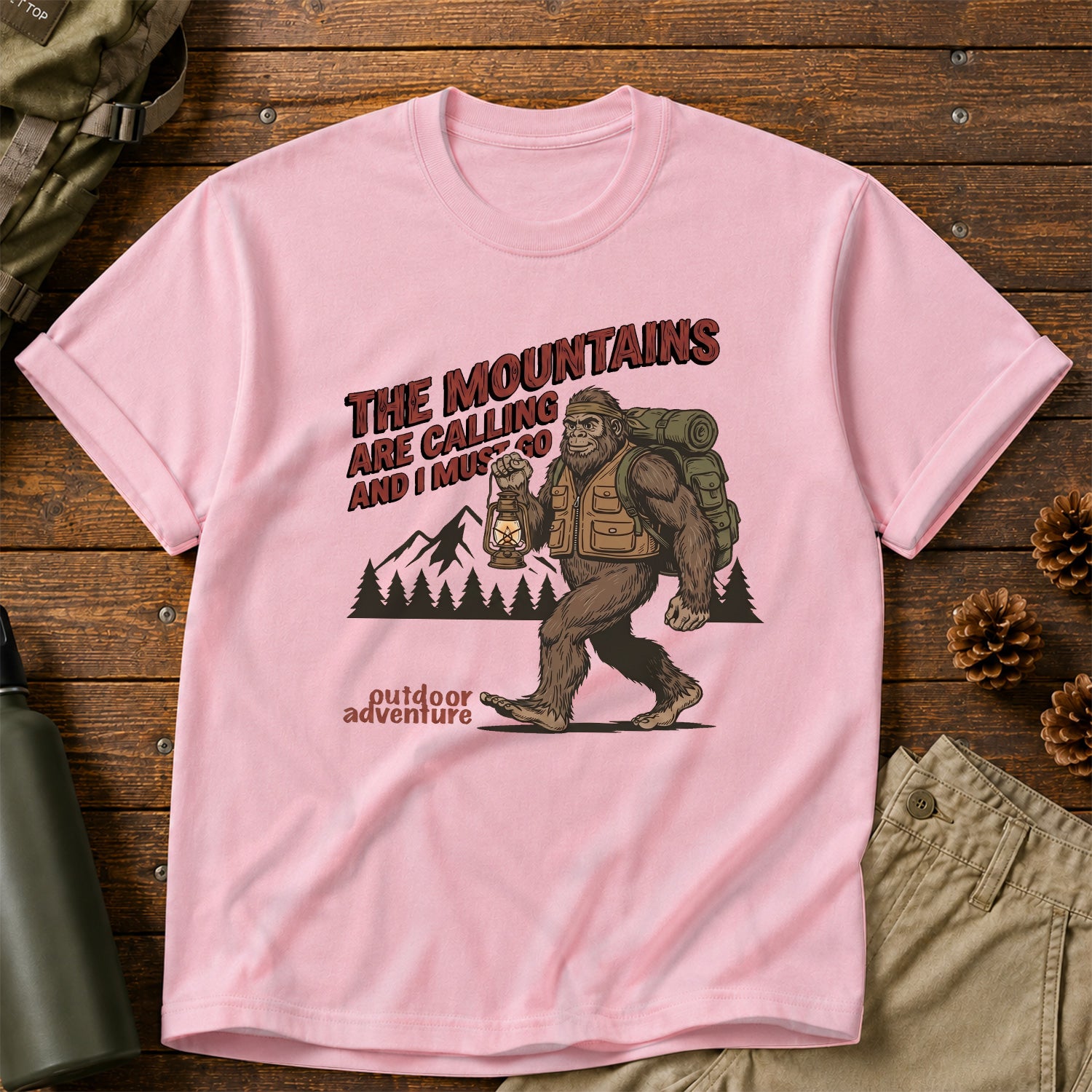 The Mountains Are Calling and I Must Go T-Shirt