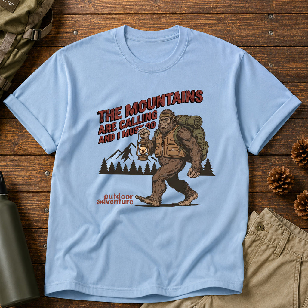 The Mountains Are Calling and I Must Go T-Shirt