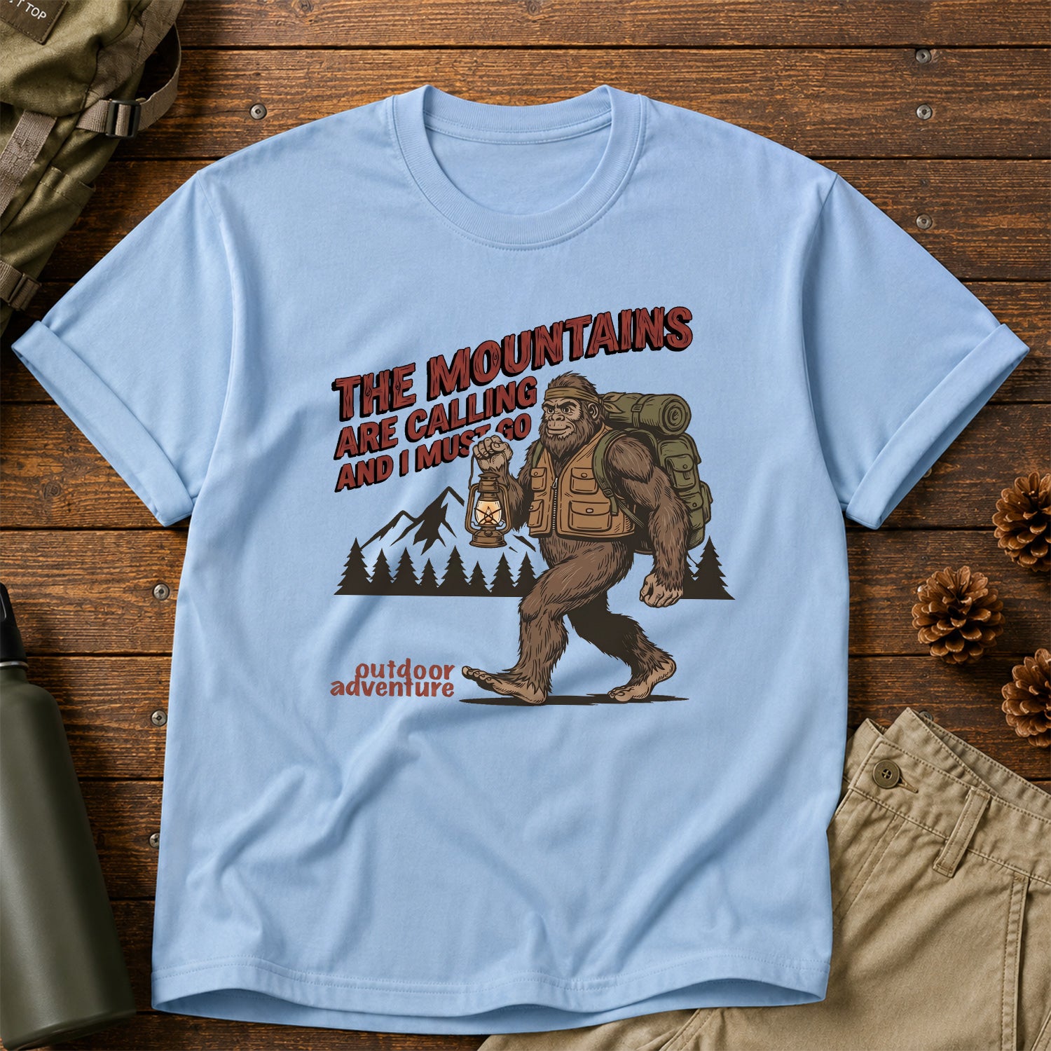 The Mountains Are Calling and I Must Go T-Shirt