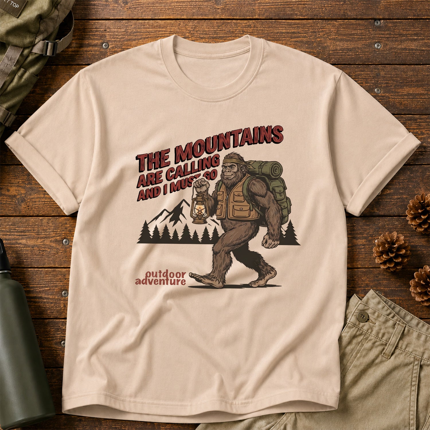 The Mountains Are Calling and I Must Go T-Shirt