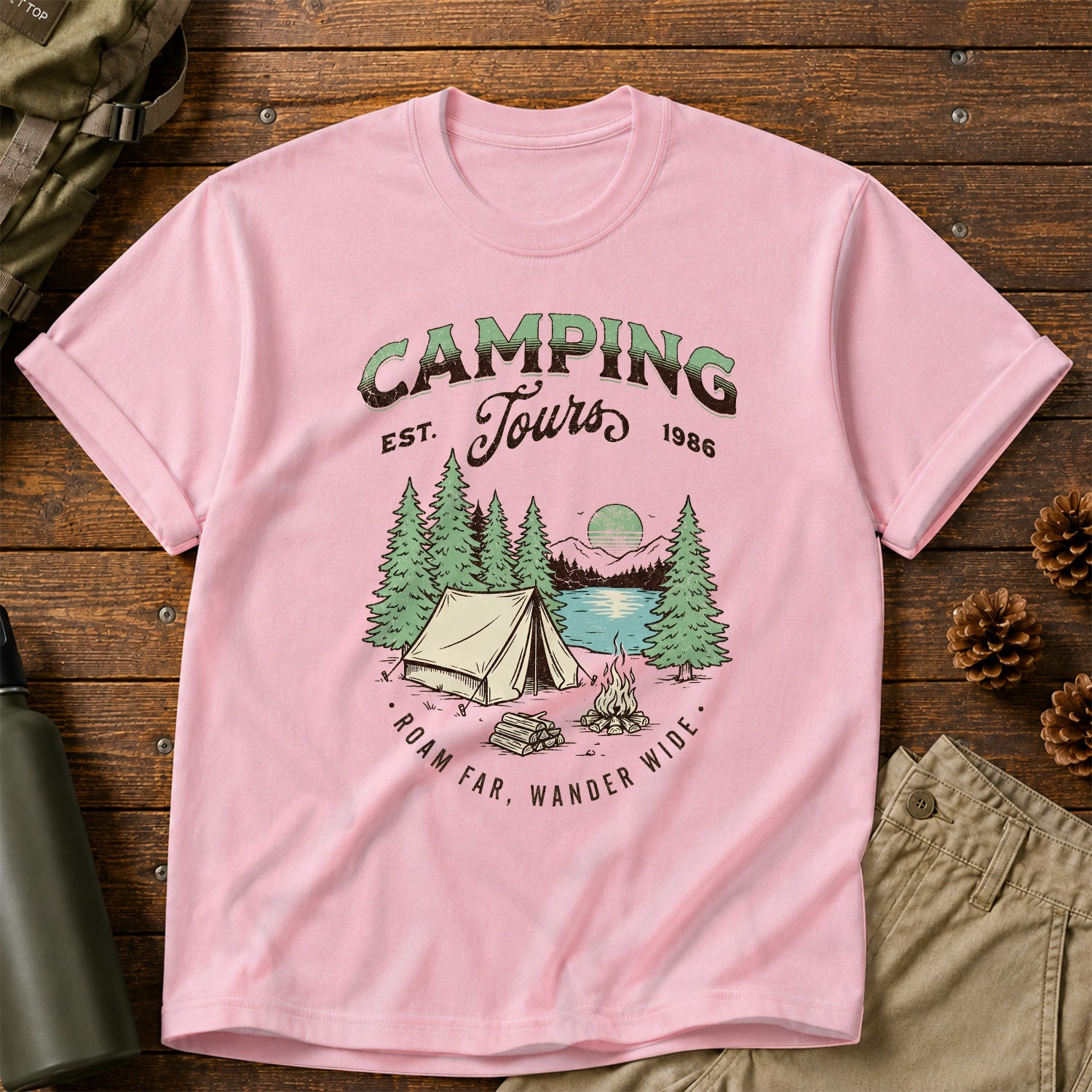 Camping Tours T-Shirt