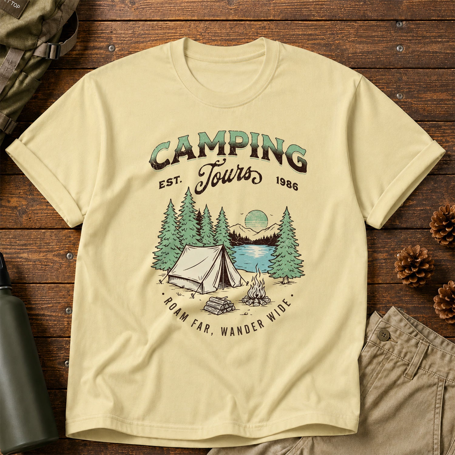 Camping Tours T-Shirt