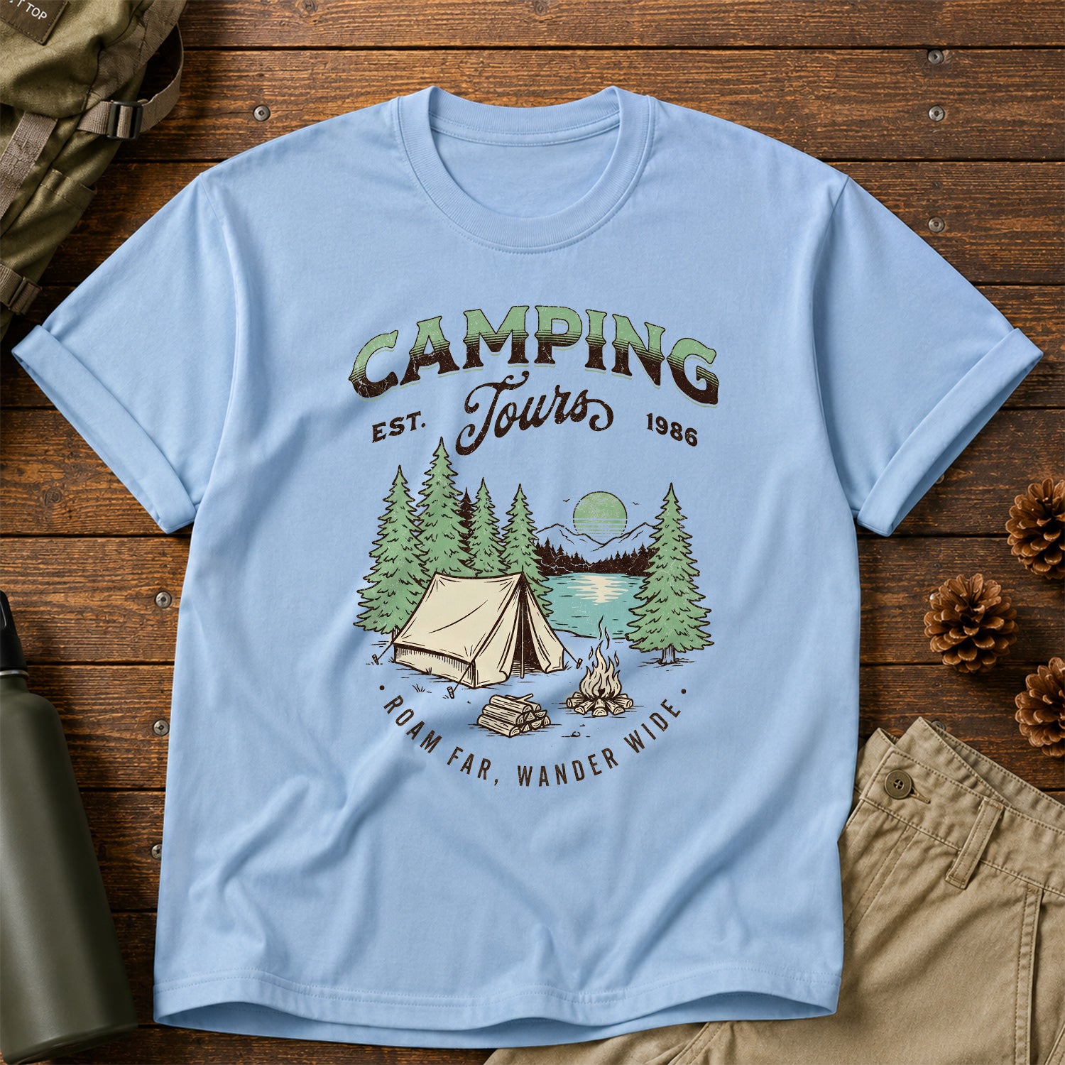 Camping Tours T-Shirt
