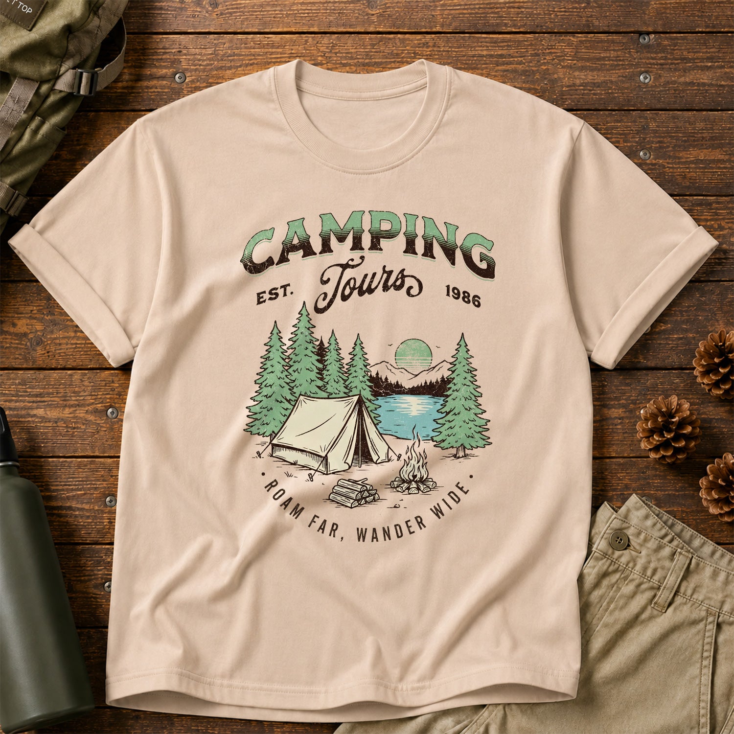 Camping Tours T-Shirt