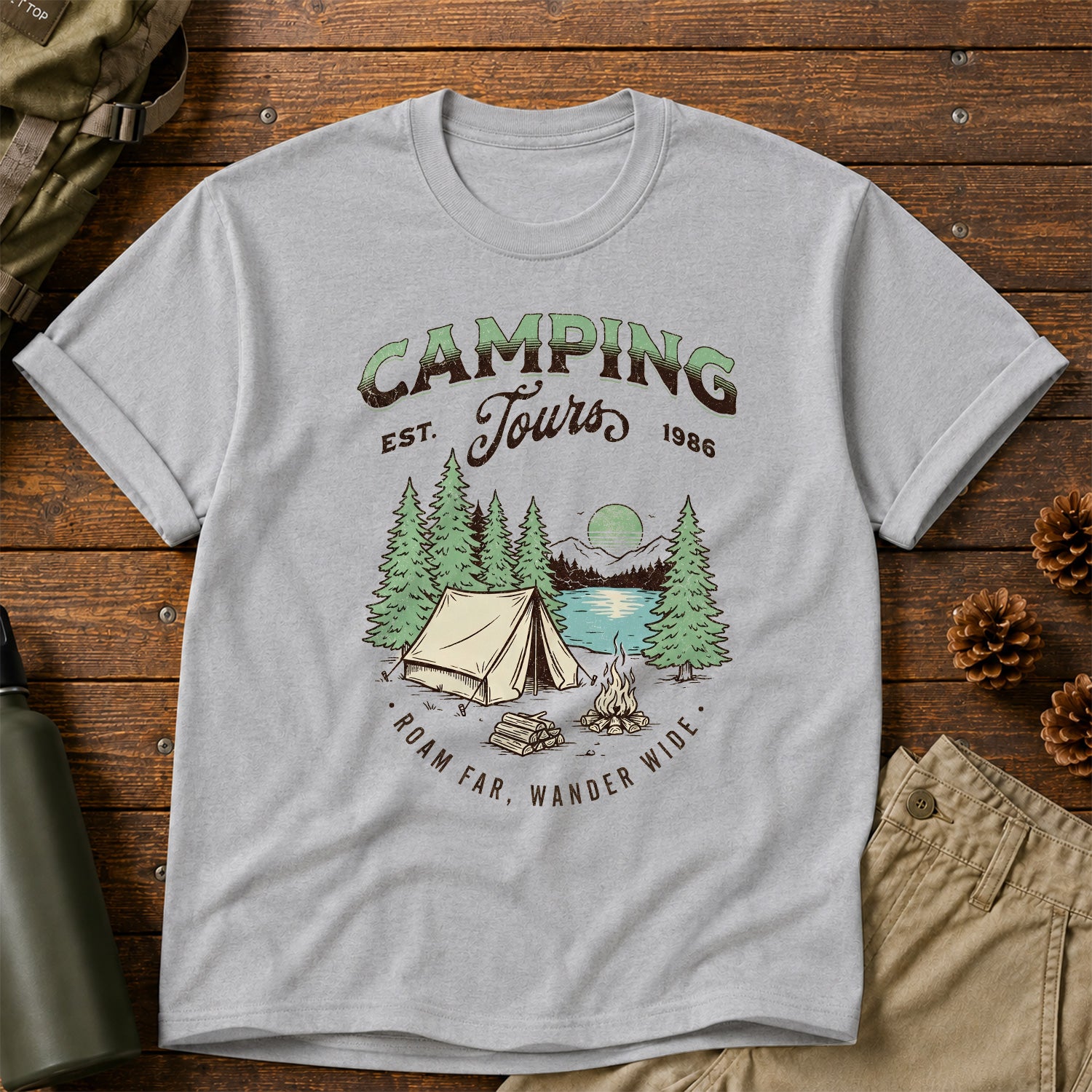 Camping Tours T-Shirt