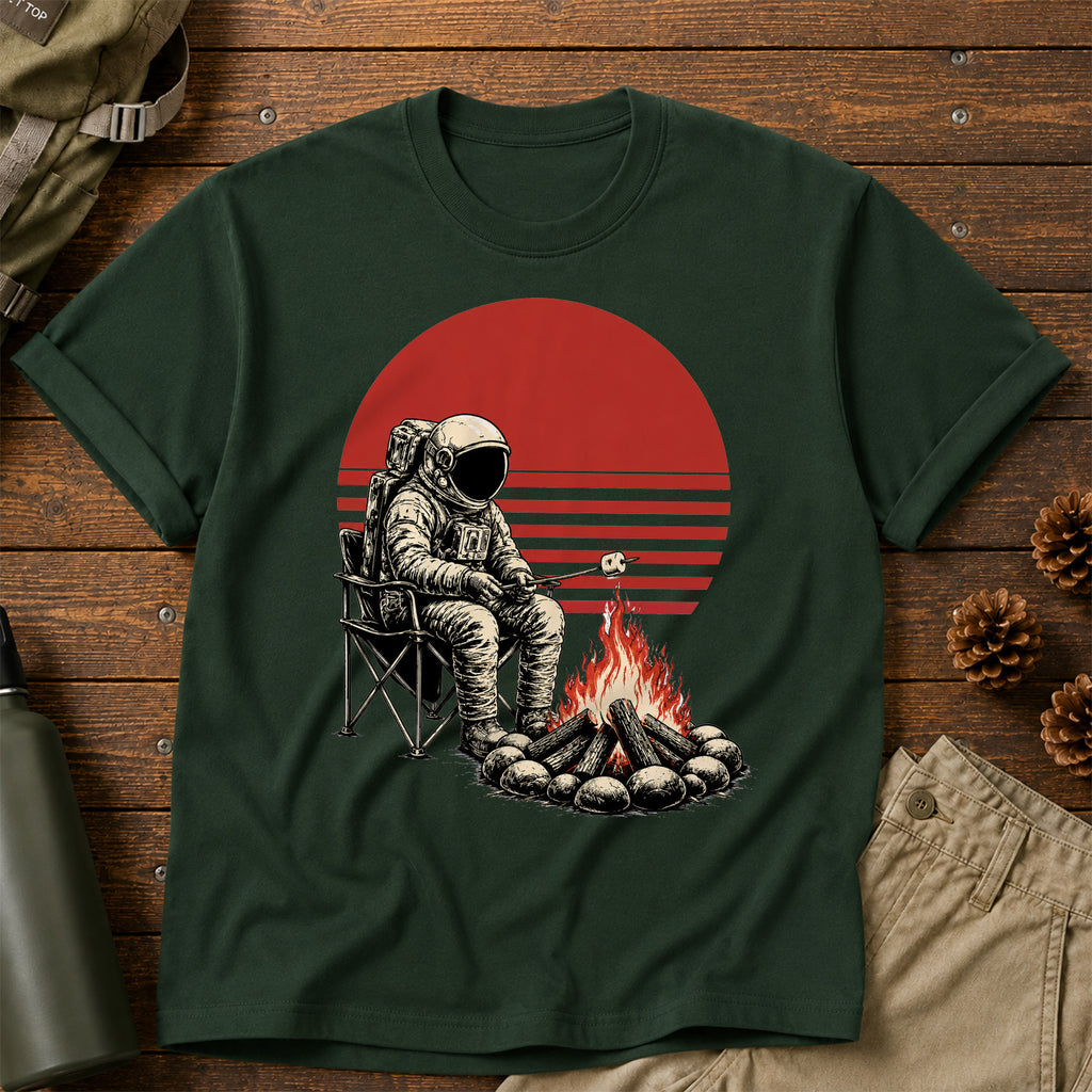Astronaut Camping T-Shirt