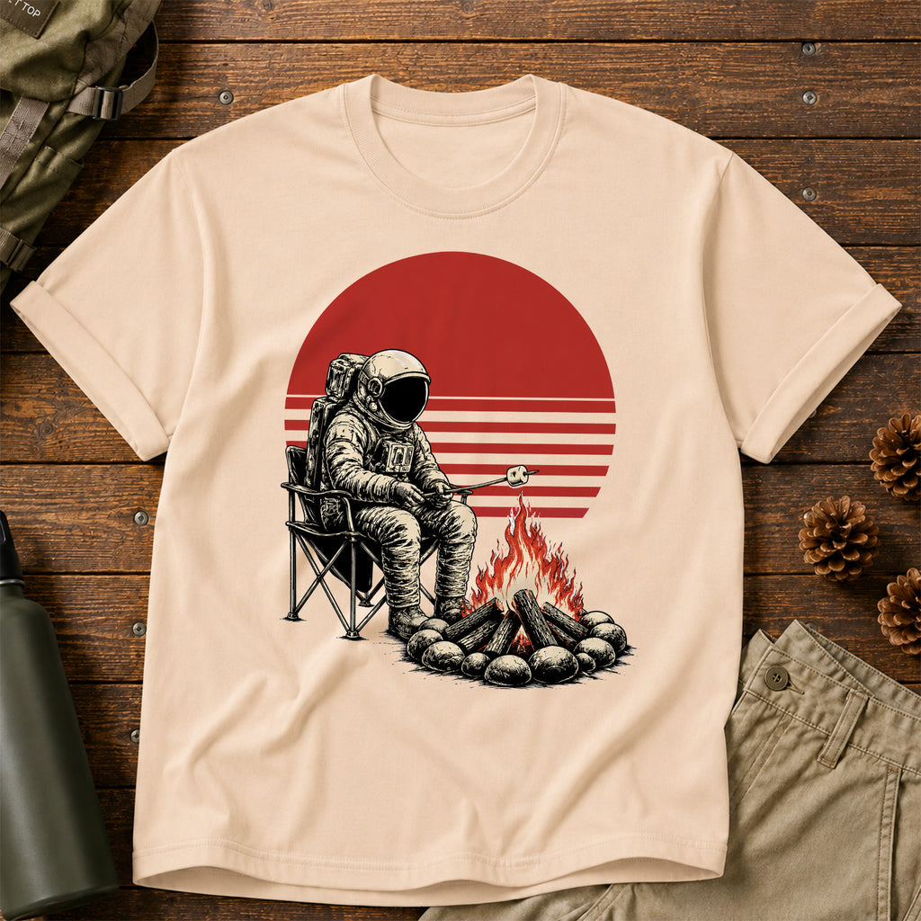 Astronaut Camping T-Shirt