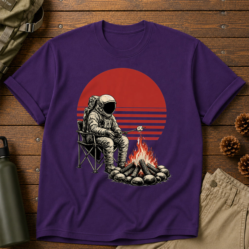 Astronaut Camping T-Shirt