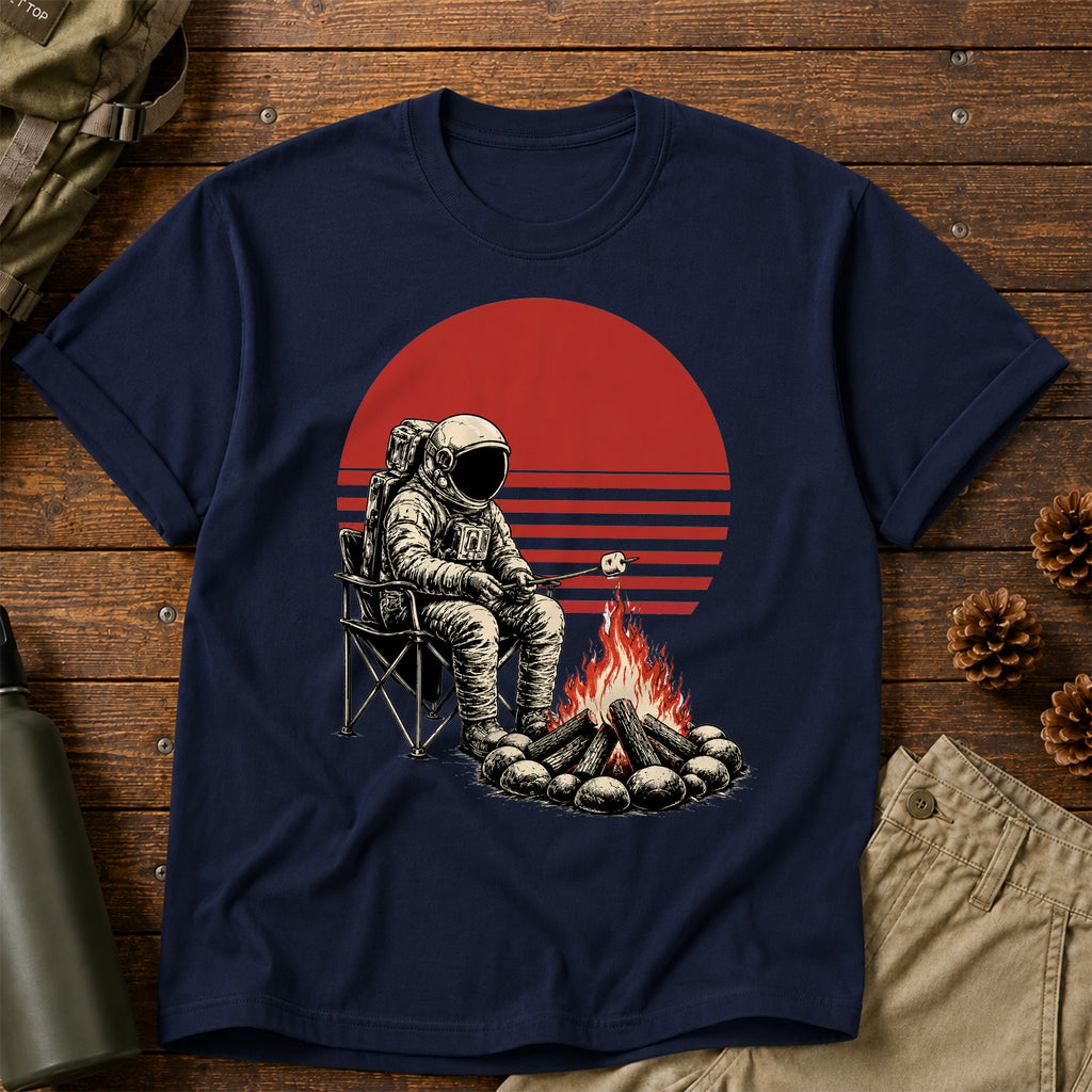 Astronaut Camping T-Shirt