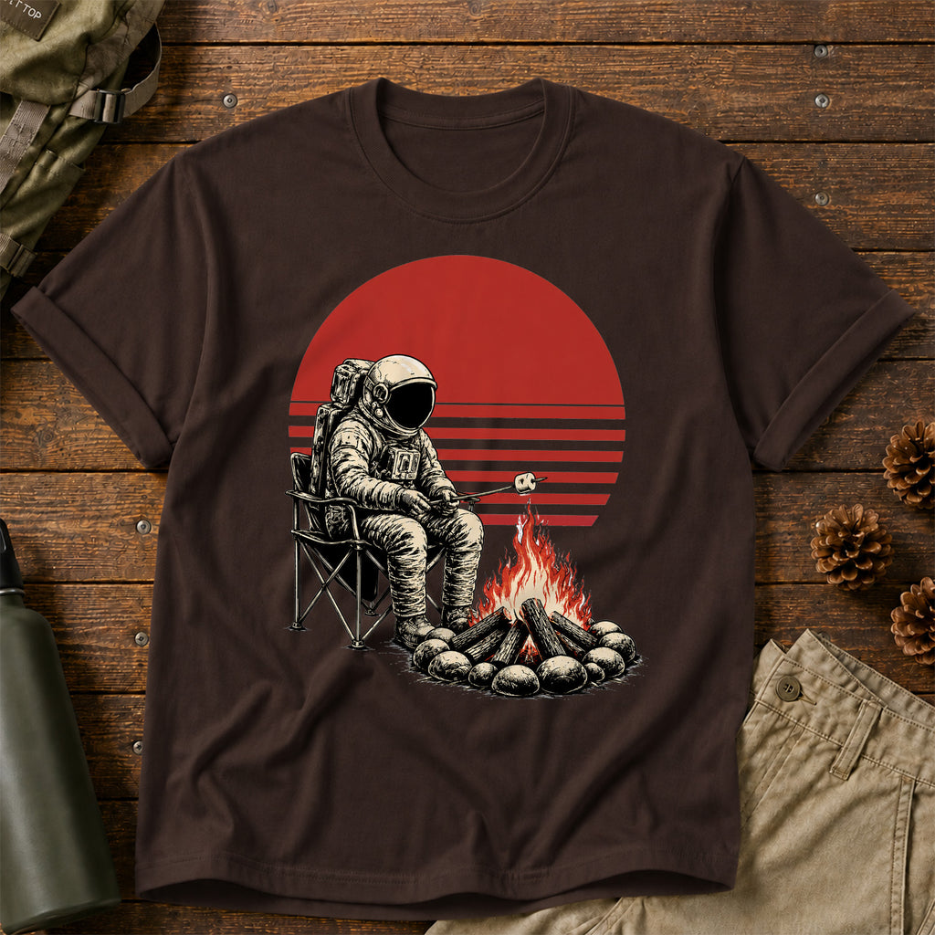 Astronaut Camping T-Shirt