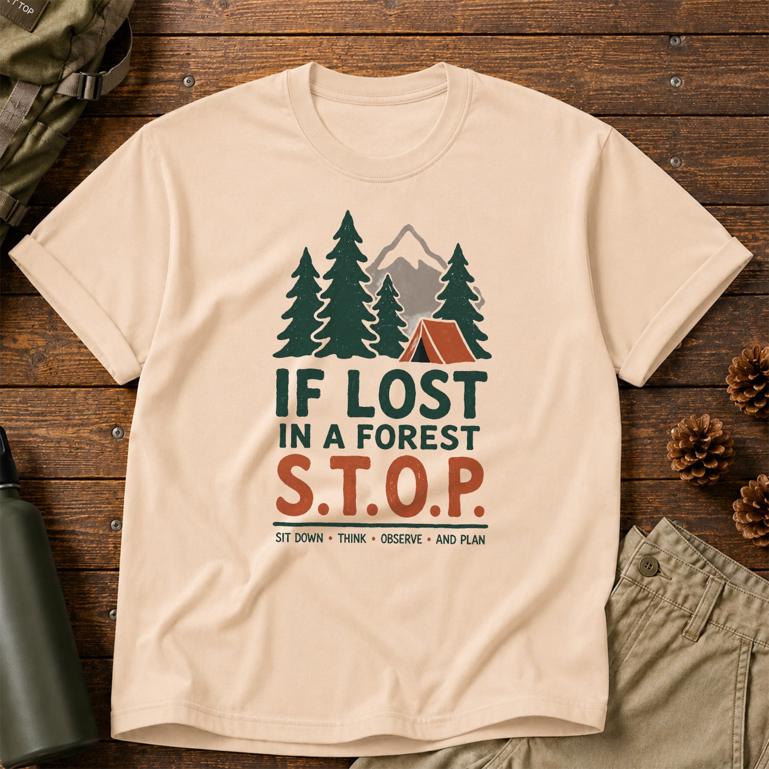 If Lost in Forest T-Shirt