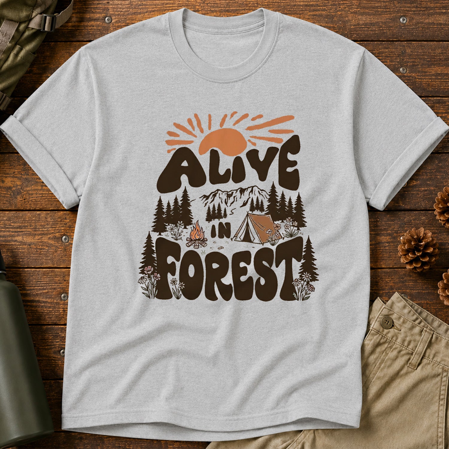 Alive in Forest T-Shirt