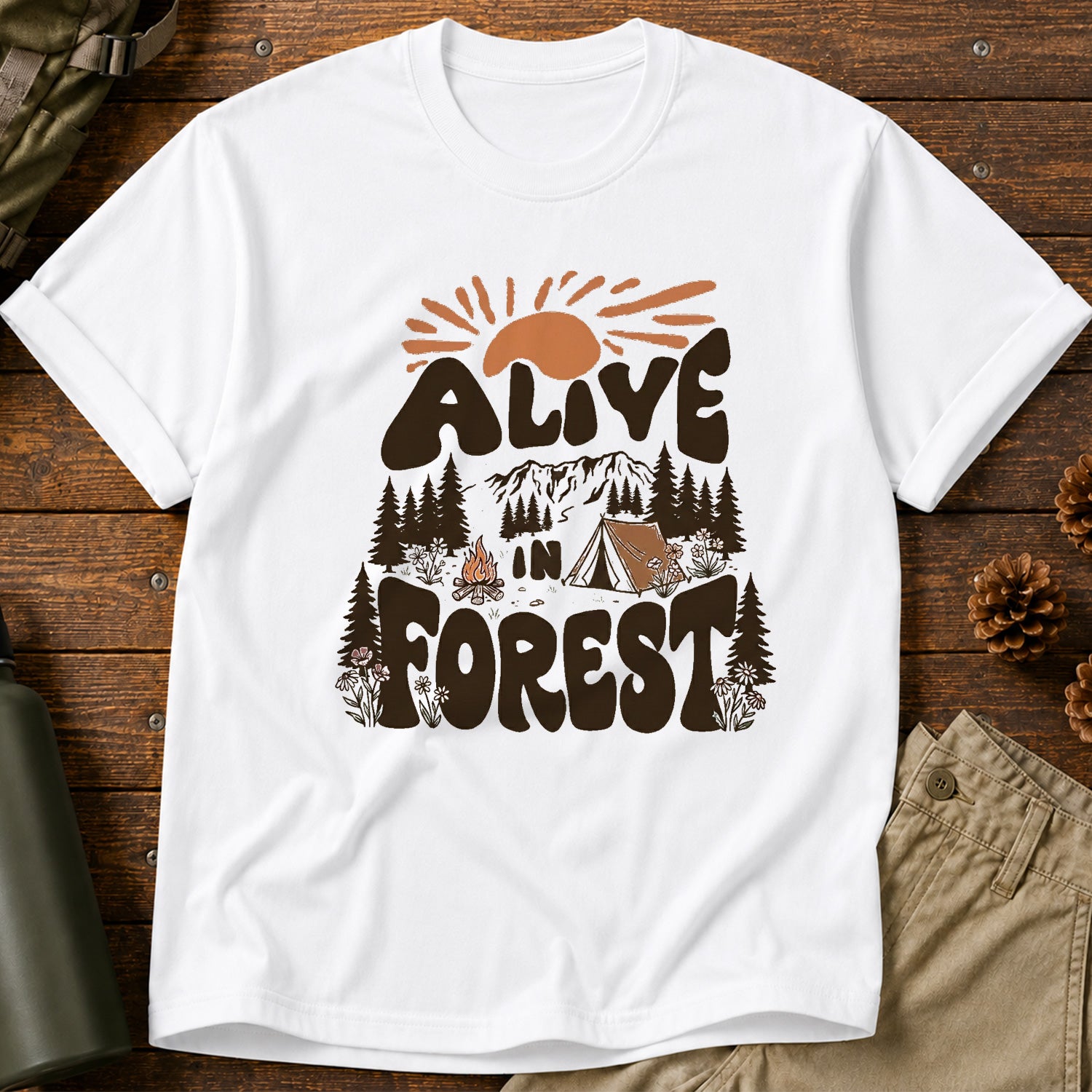 Alive in Forest T-Shirt