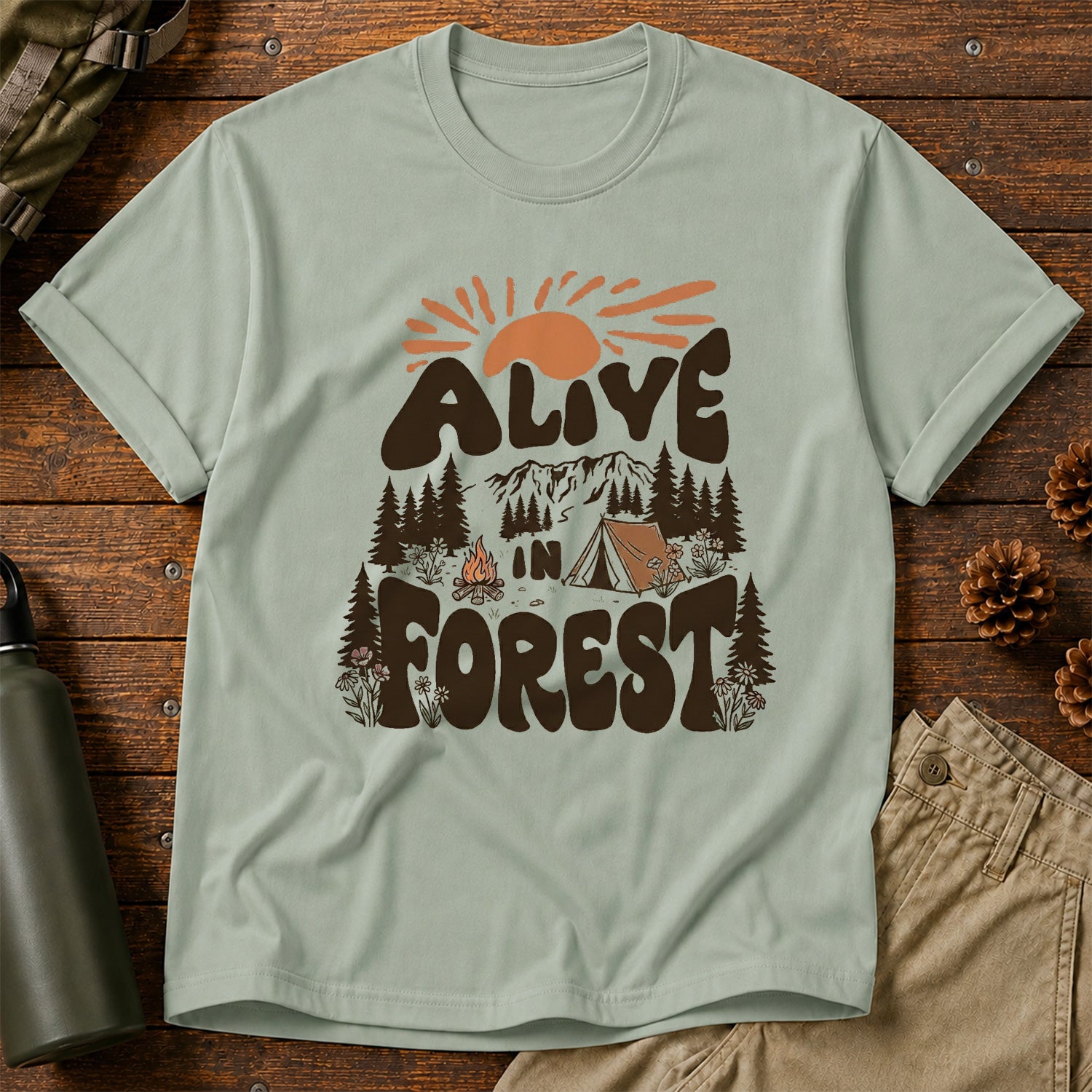 Alive in Forest T-Shirt
