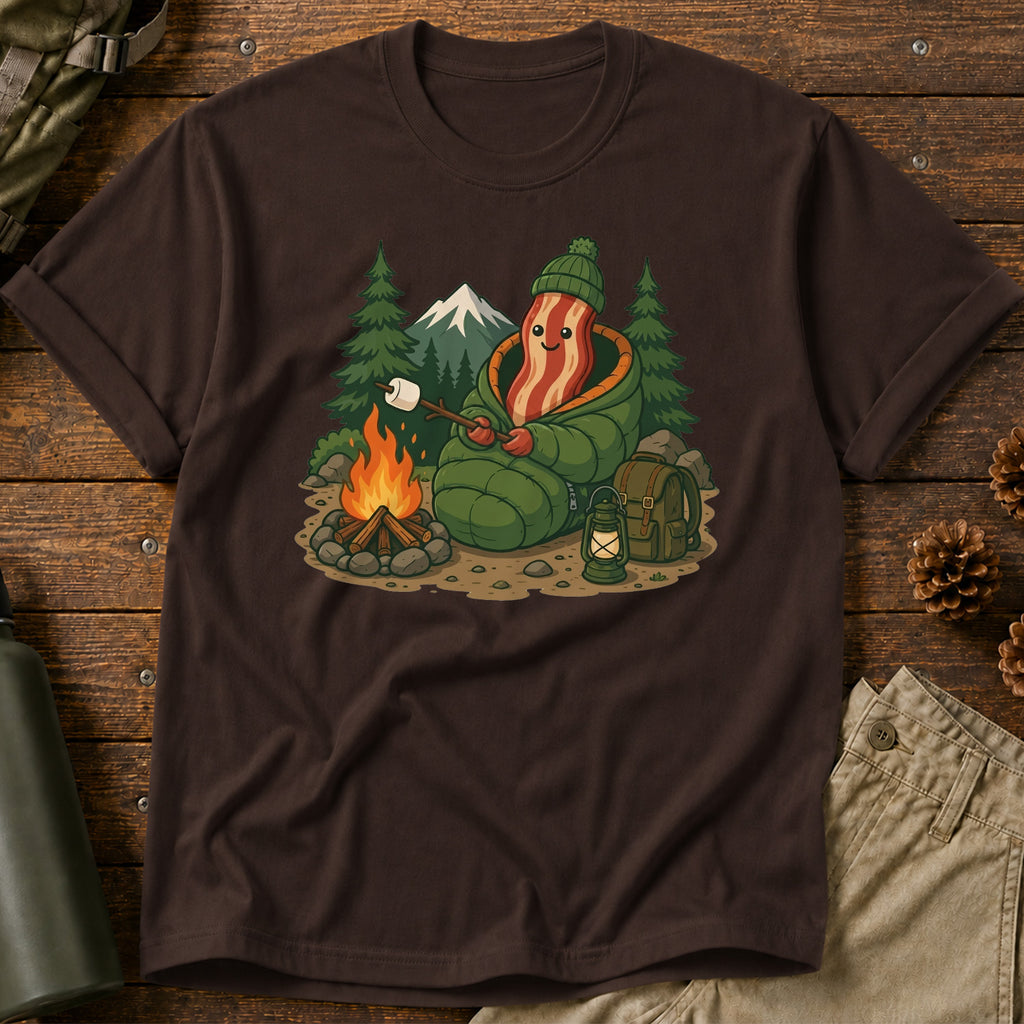Camping Bacon T-Shirt