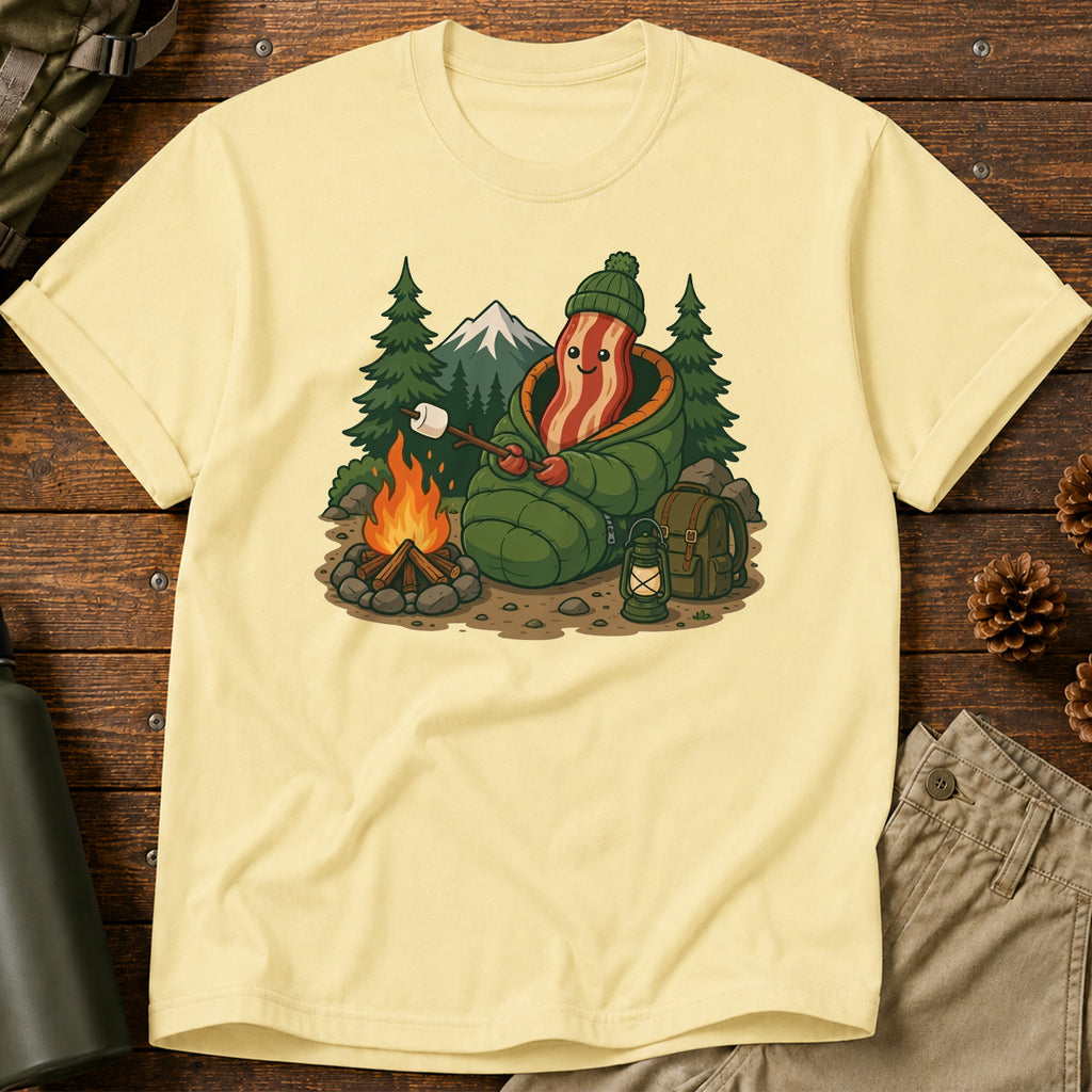 Camping Bacon T-Shirt