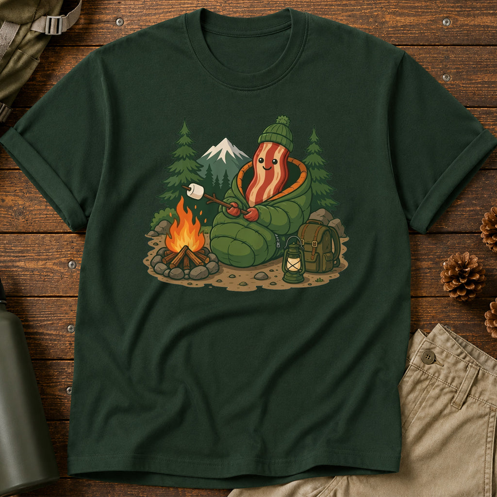 Camping Bacon T-Shirt