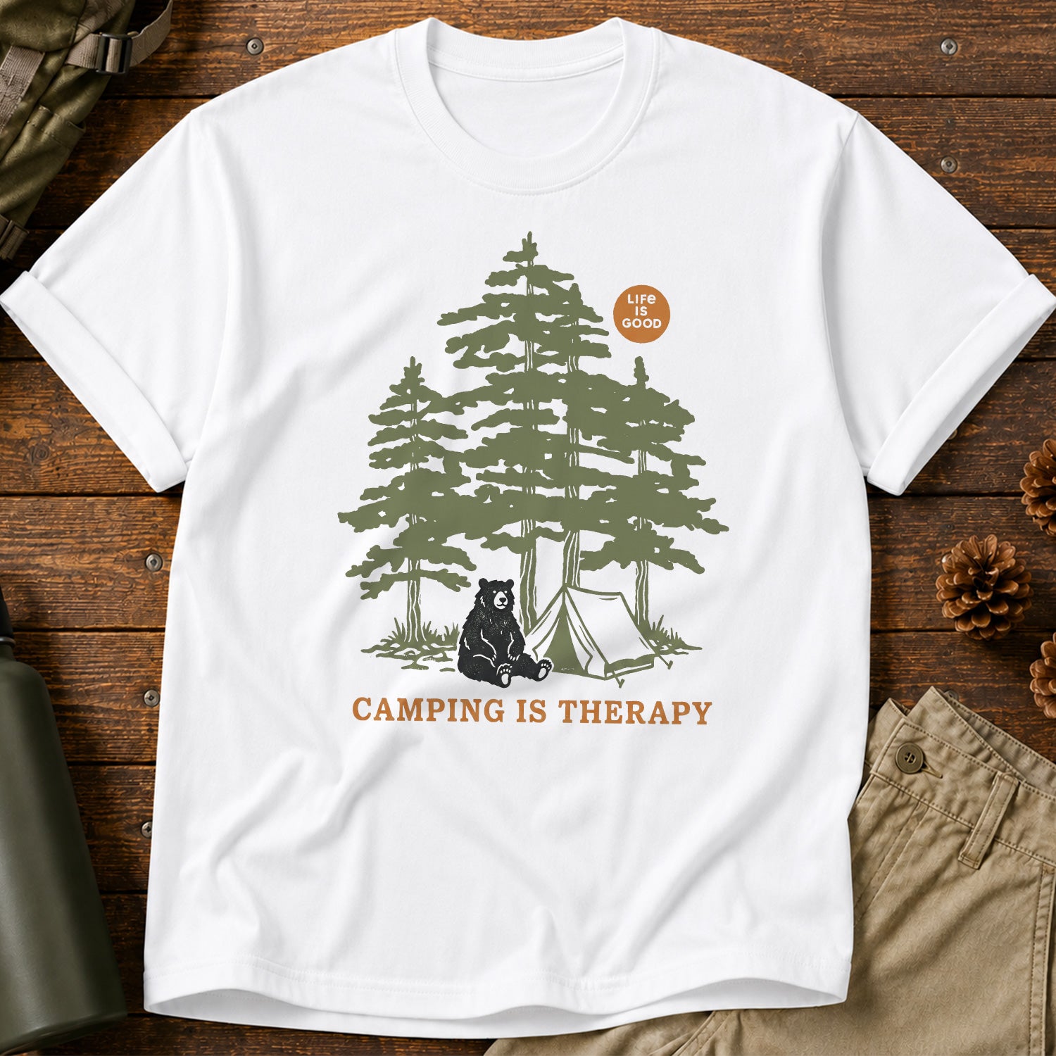 Camping Is Therapy T-Shirt