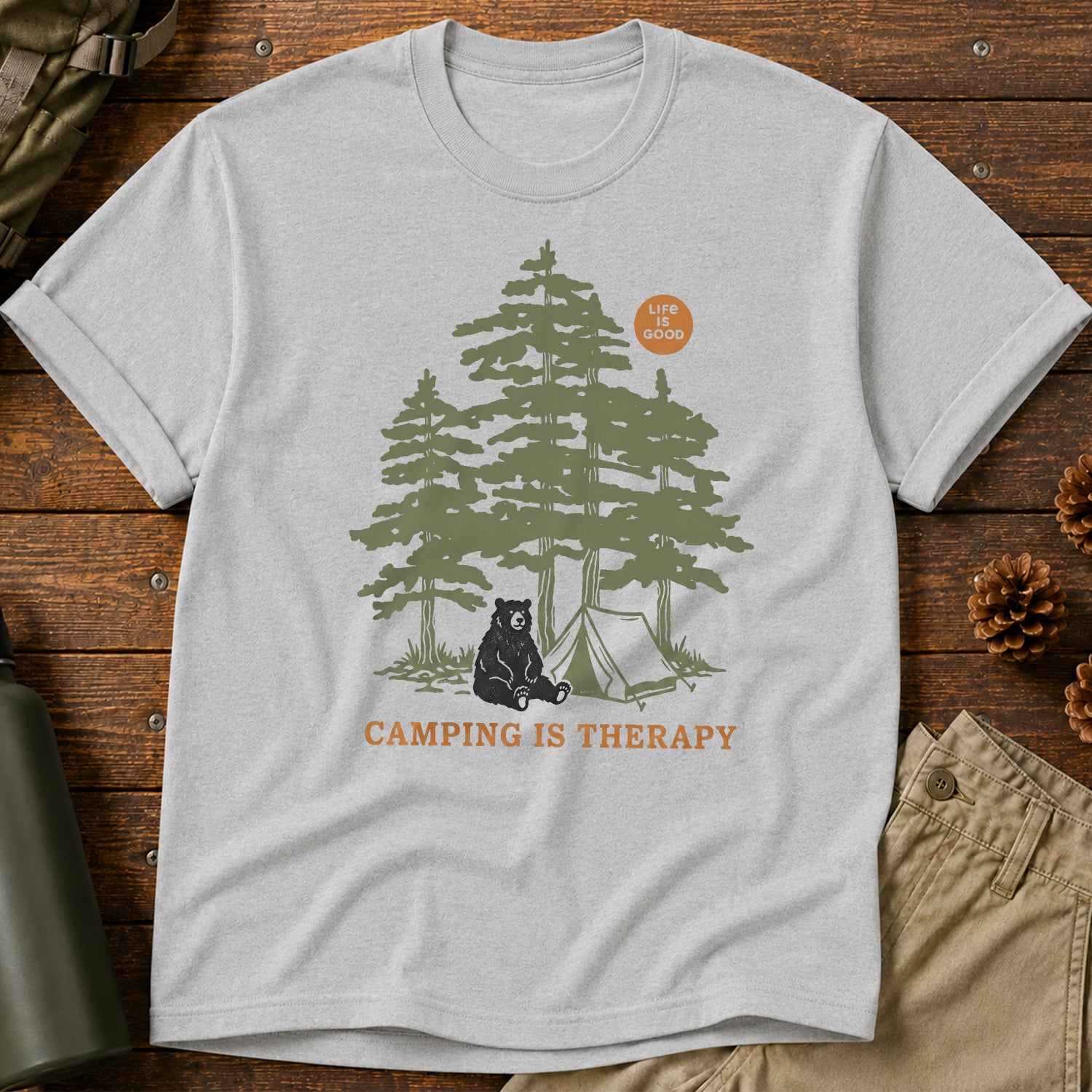 Camping Is Therapy T-Shirt