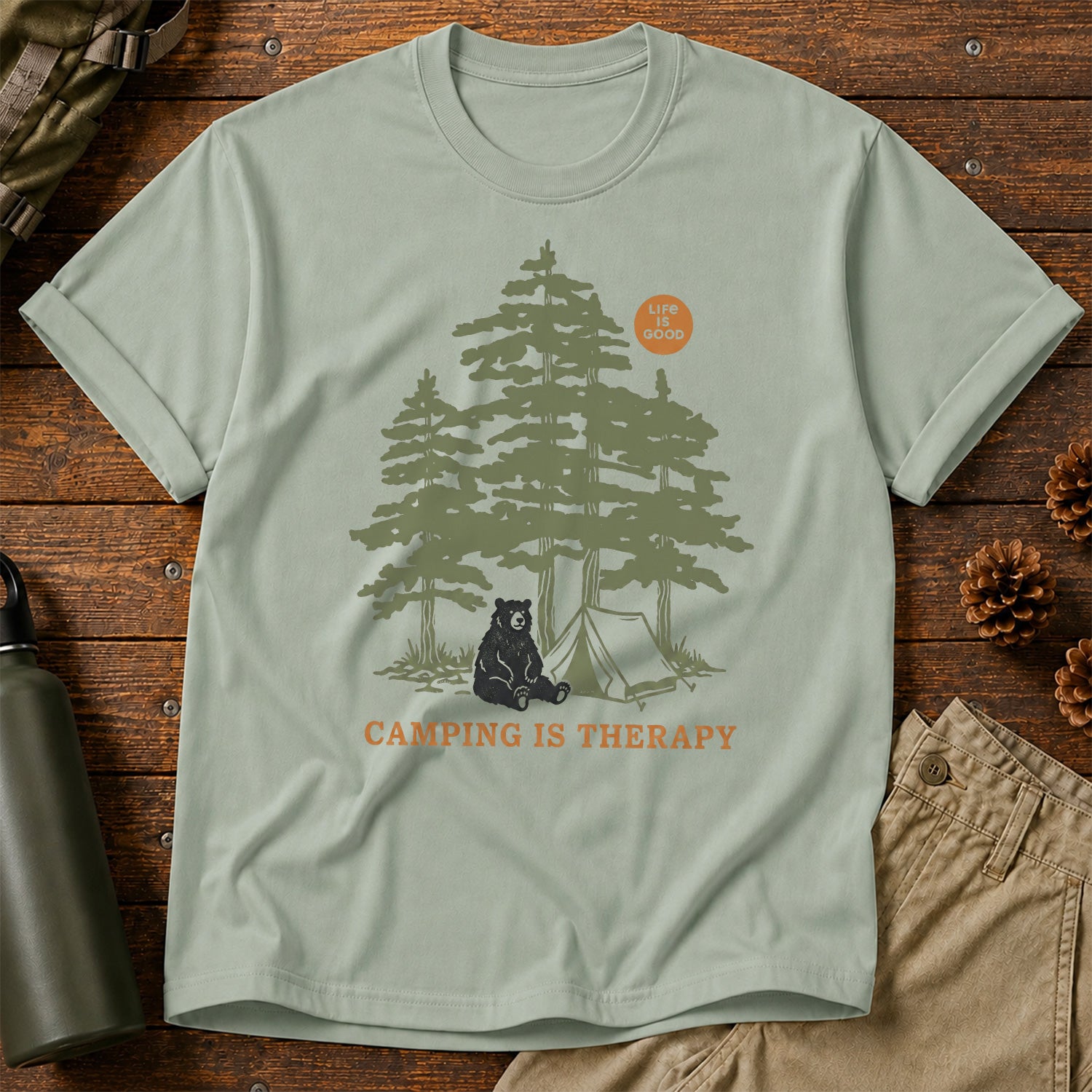 Camping Is Therapy T-Shirt