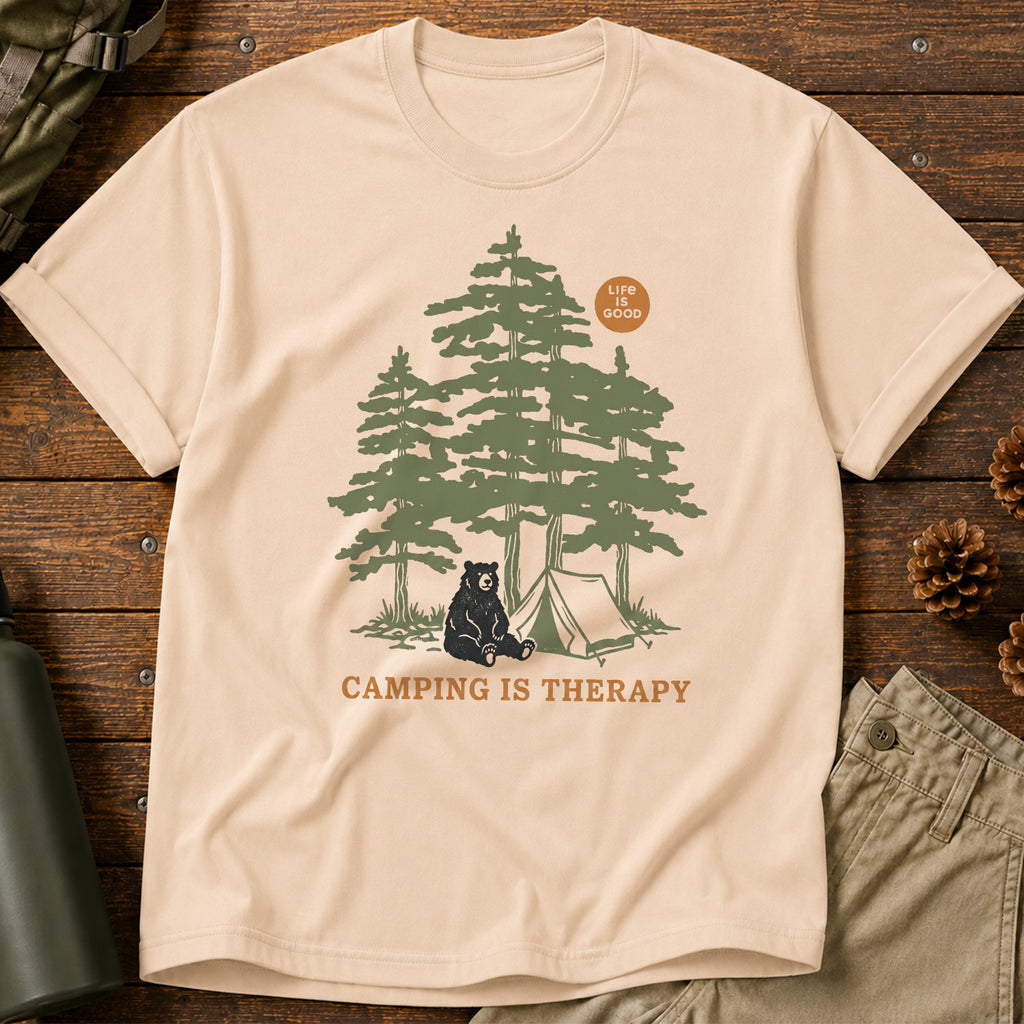 Camping Is Therapy T-Shirt